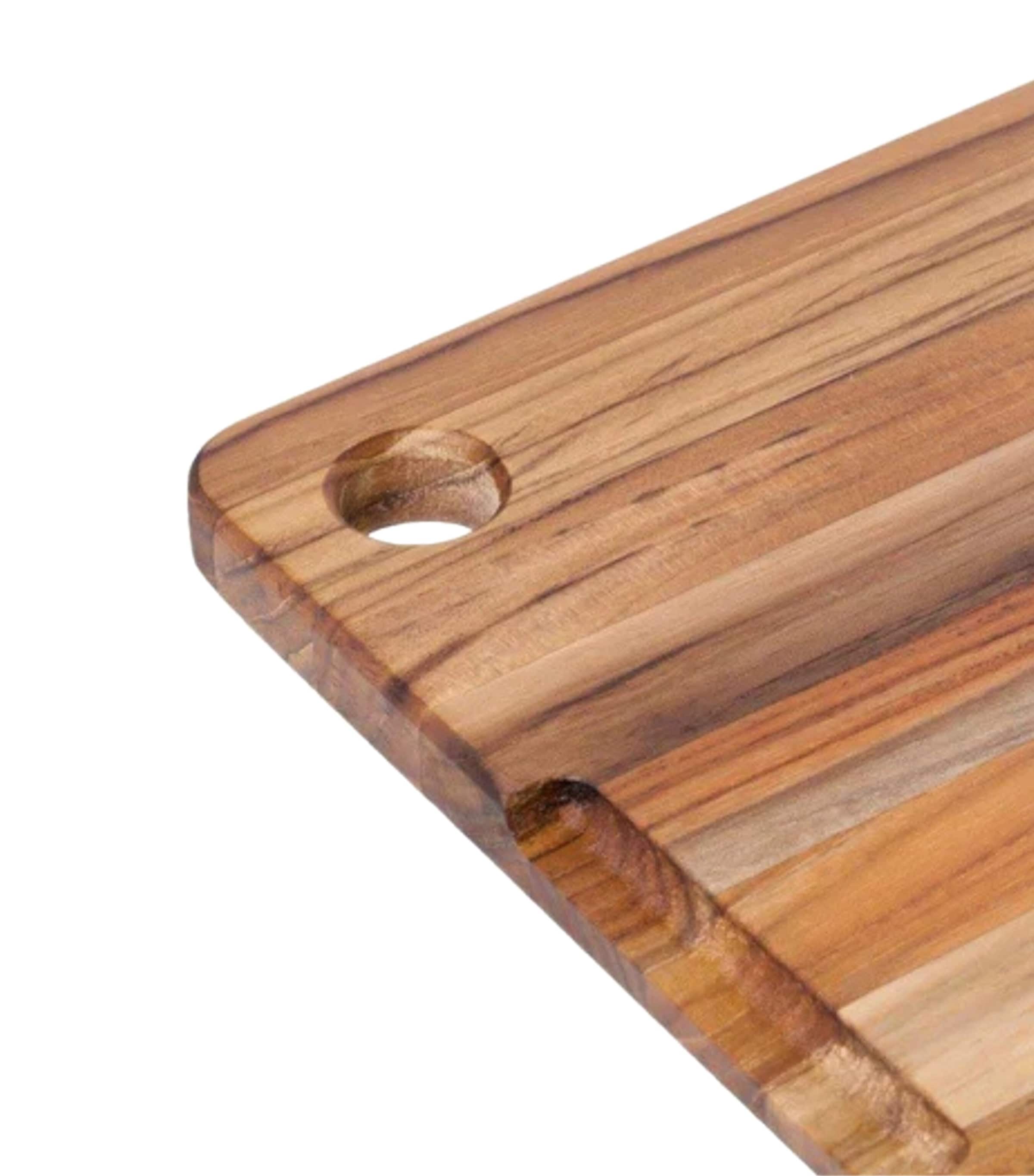 TeakHaus Medium Marine Cutting Board (41cm x 30.5cm) Wood Image 4