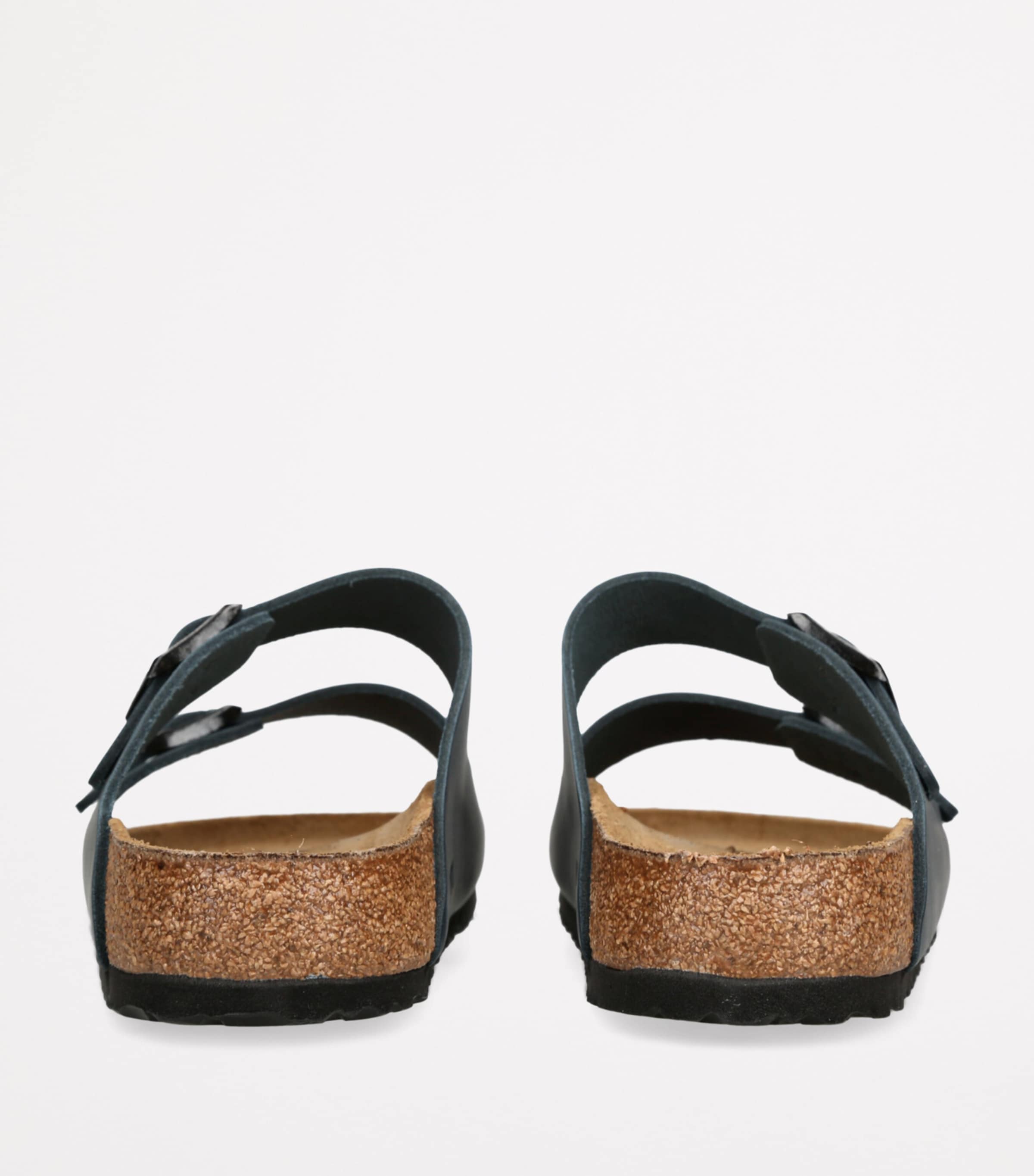 Birkenstock Leather Arizona Sandals Blue Image 2