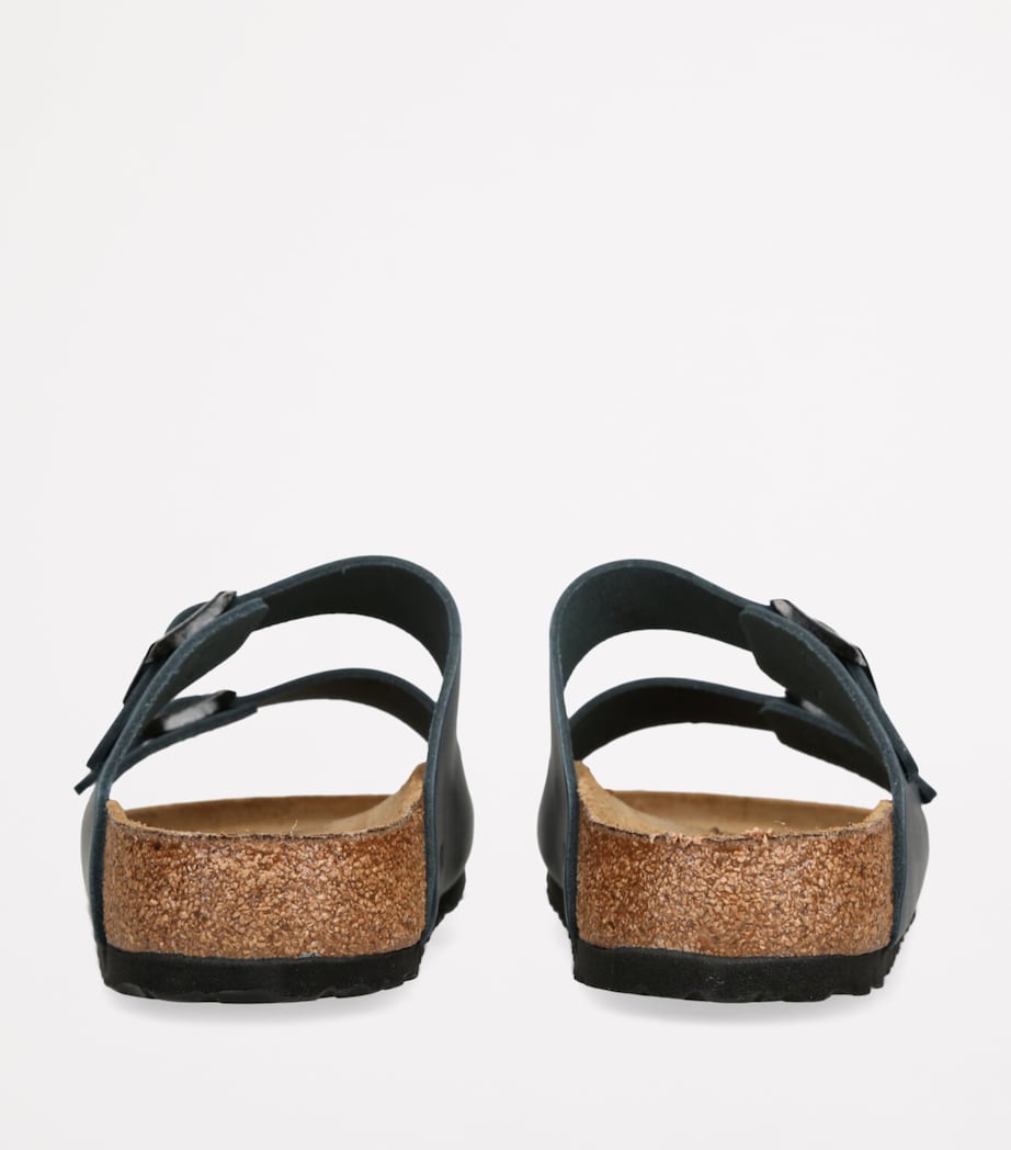 Birkenstock Leather Arizona Sandals Blue Image 2