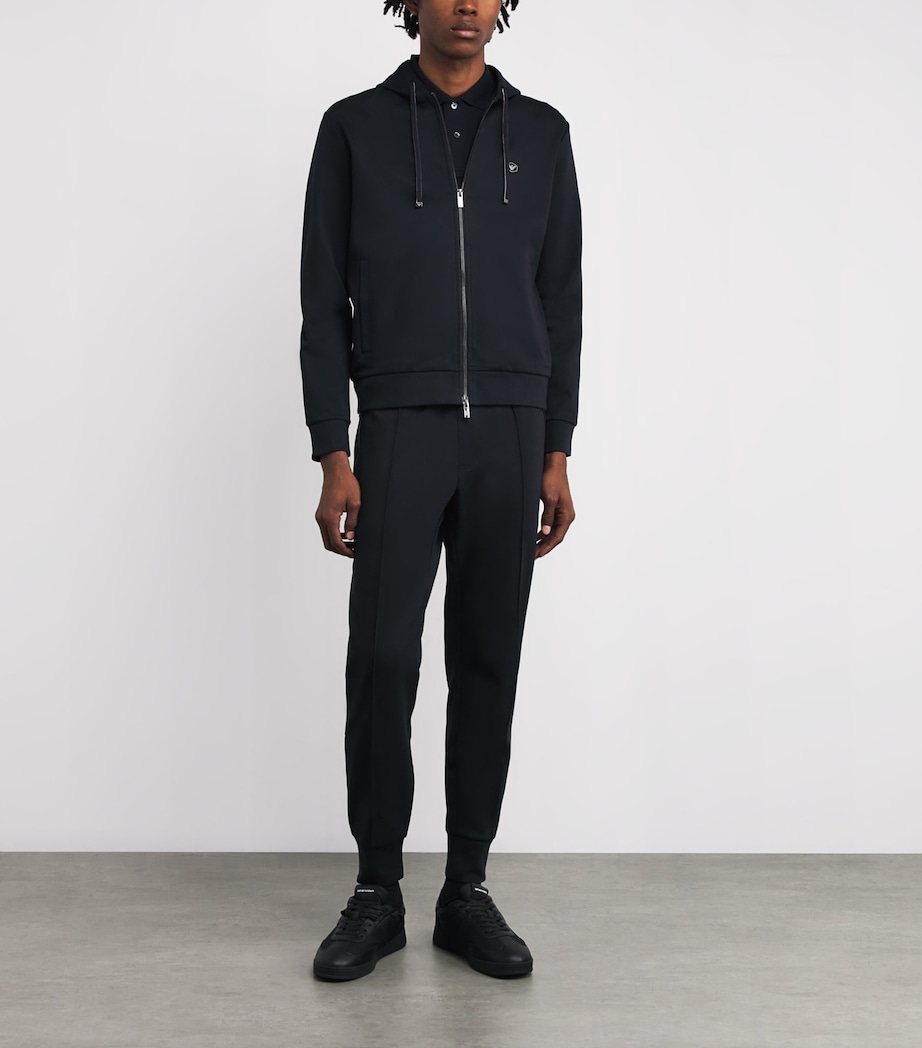 Cotton-Blend Logo Zip-Up Hoodie 920 Image 2