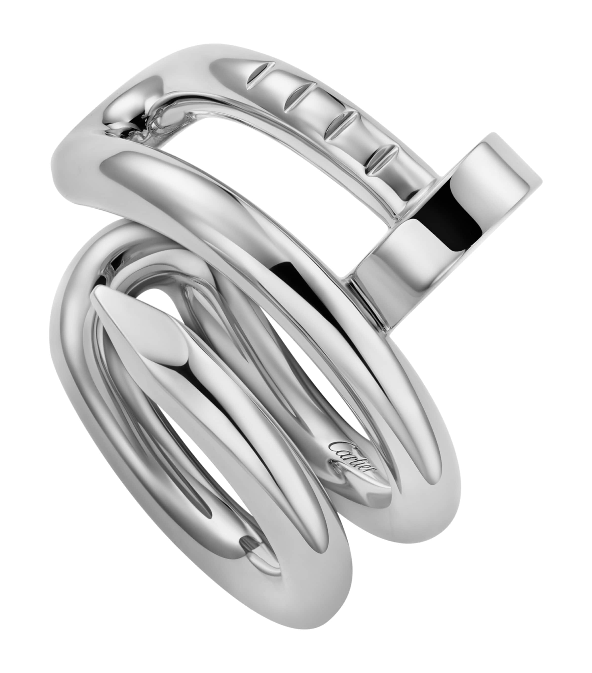 Cartier White Gold Juste un Clou Double Ear Cuff White Gold Image 1