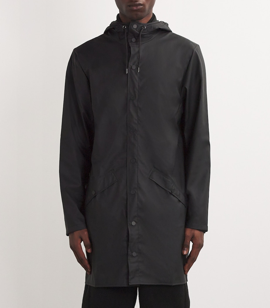 Core Longline Rain Jacket BLACK Image 3