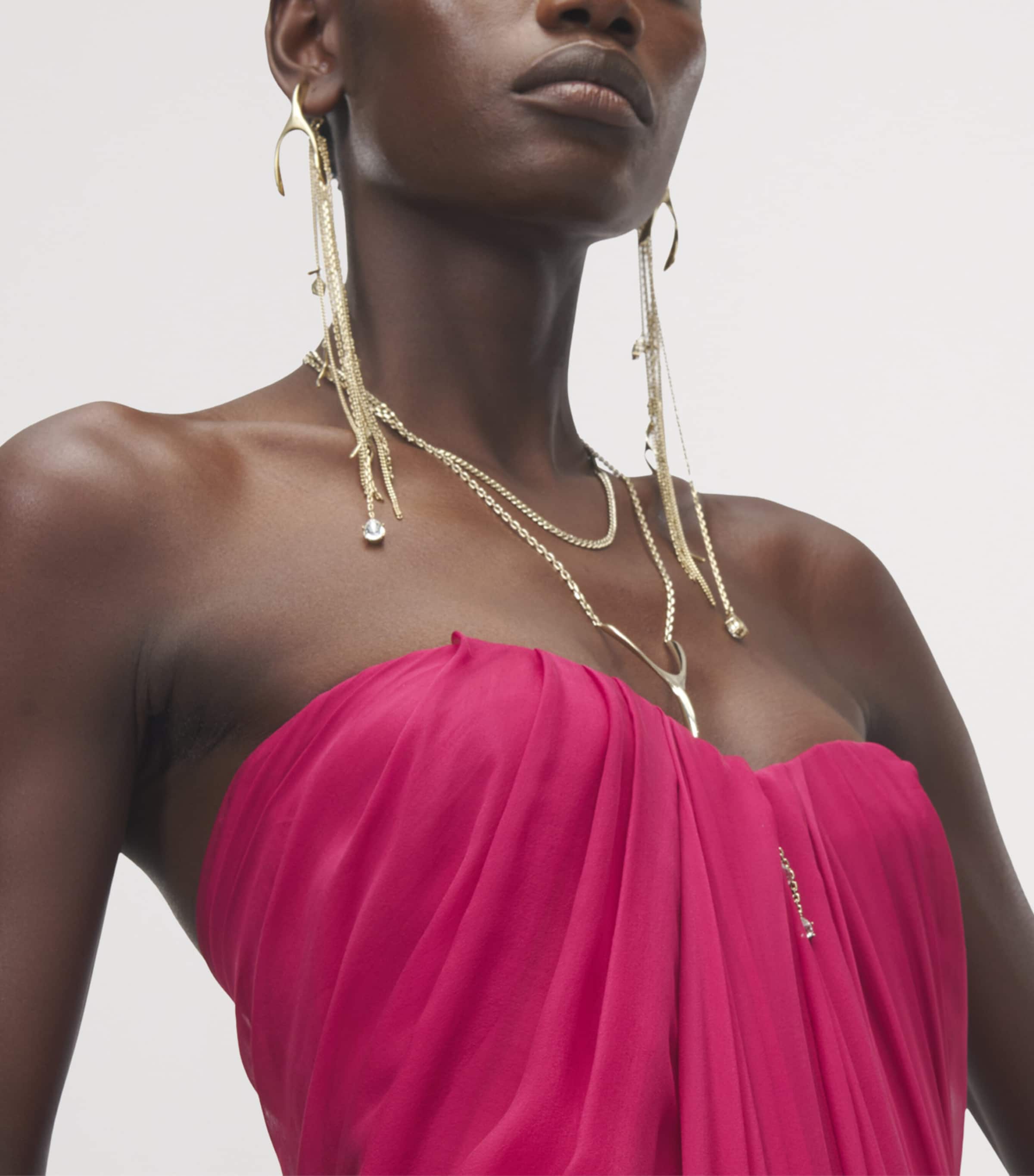 Silk Draped Gown 6193 Image 5