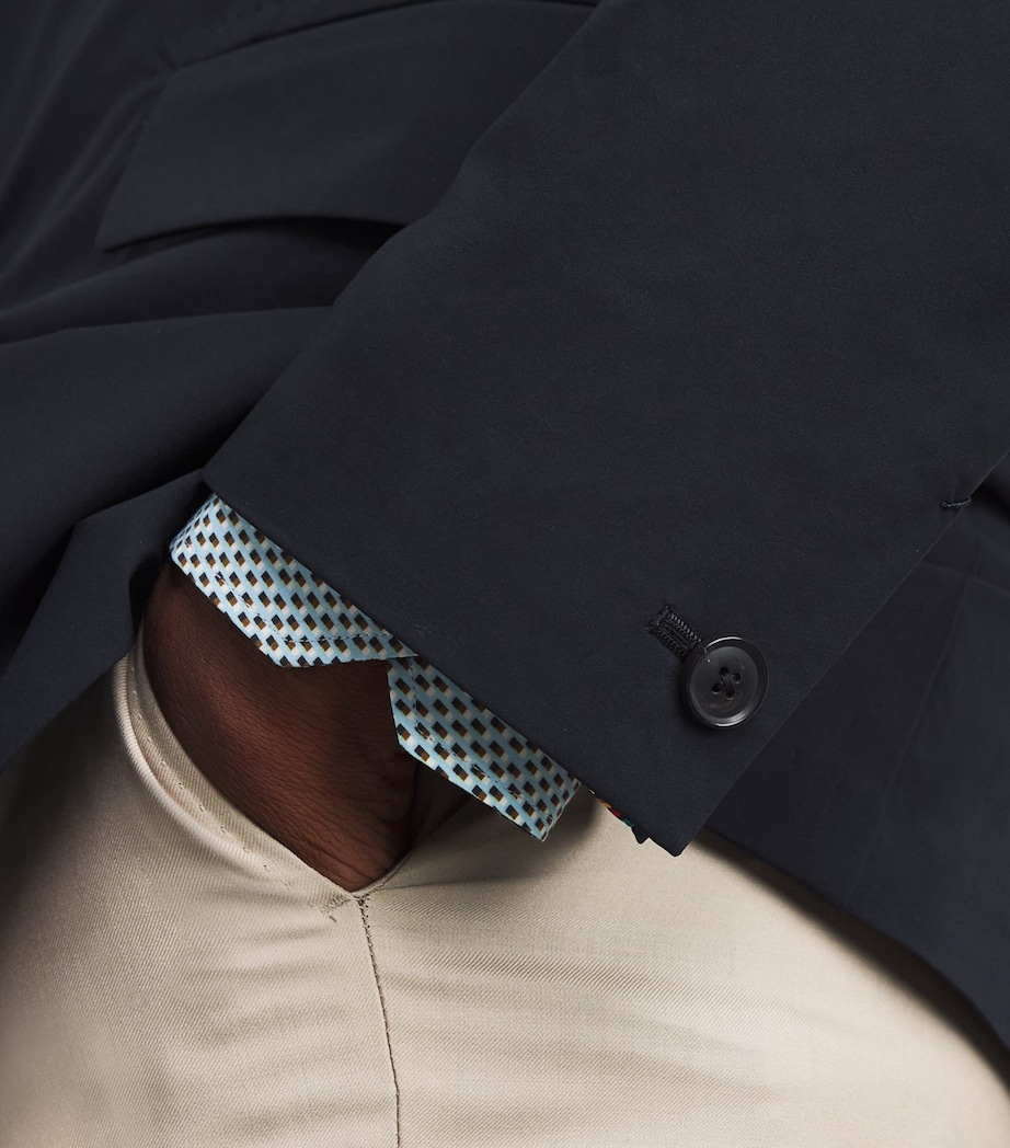 Water-Repellent Blazer 49_VERY DARK NAVY Image 6