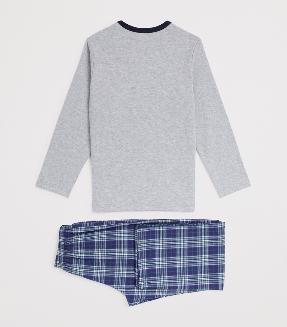 Story Loris Cotton Check Pyjama Set (3-14 Years) V.unica Image 2