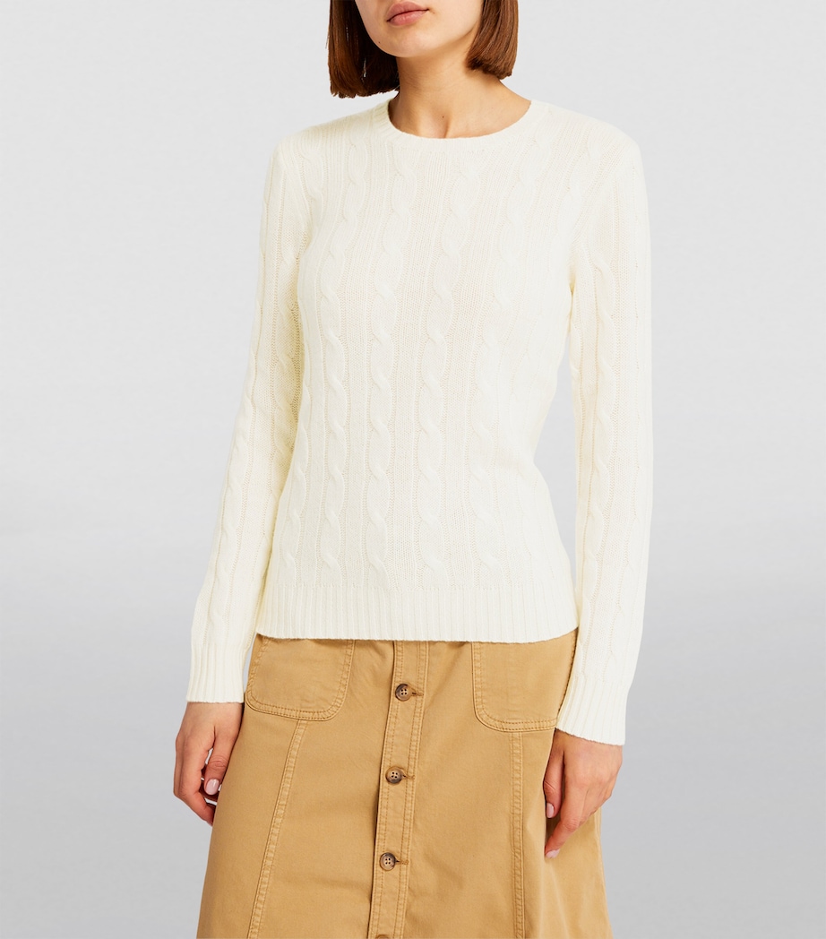 Cashmere Julianna Sweater NATURAL Image 3