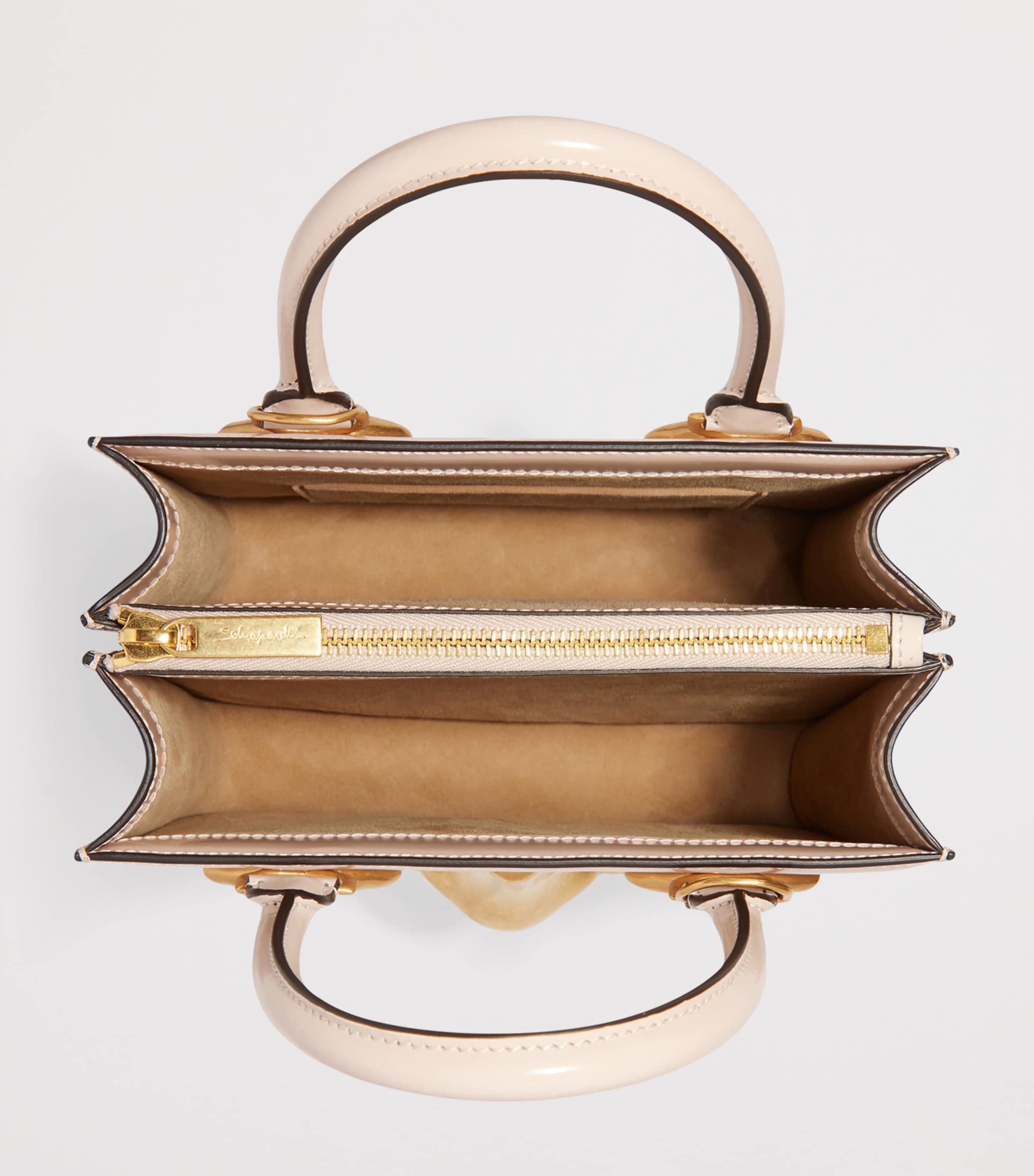 Schiaparelli Face Anatomy Top-Handle Bag Brown/nude Image 5