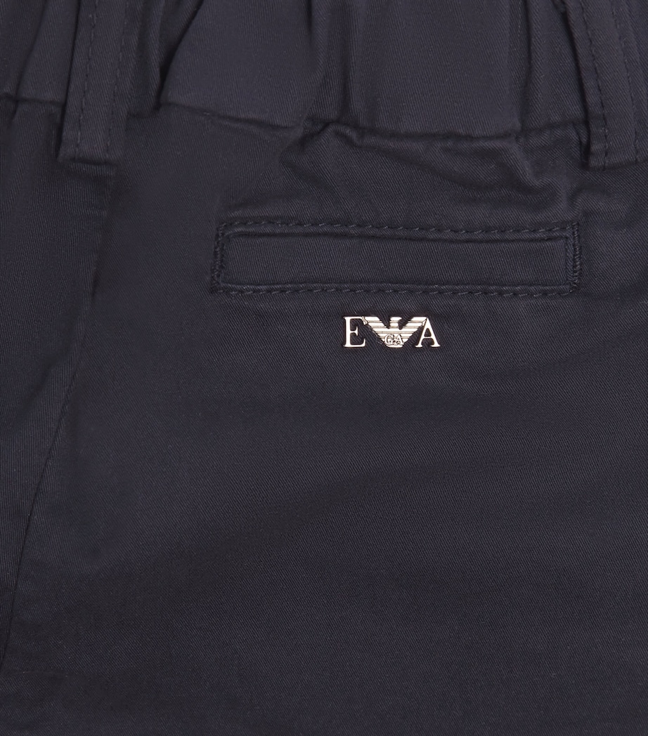 Stretch-Cotton Bermuda Shorts (6-36 Months) BLU NAVY Image 3