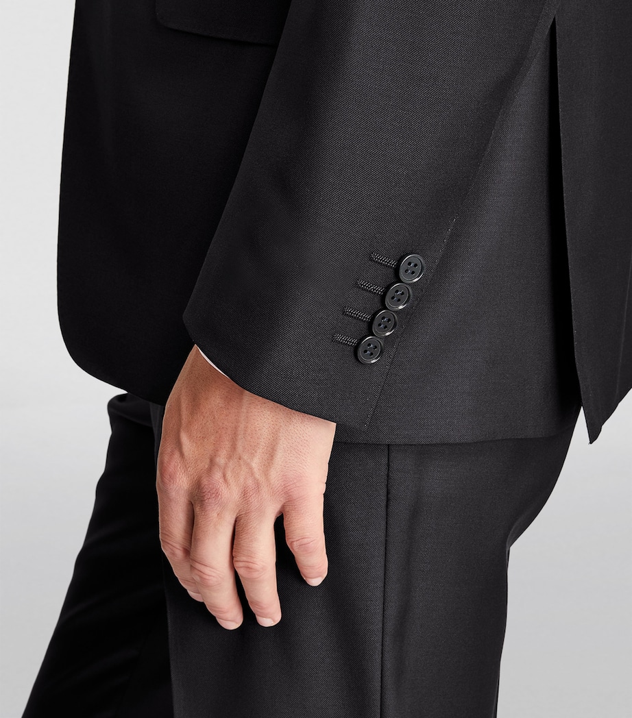 Wool 2-Piece Suit 31 NAVY Image 8