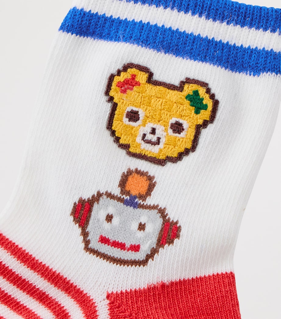 Miki House Bear Socks Image 5