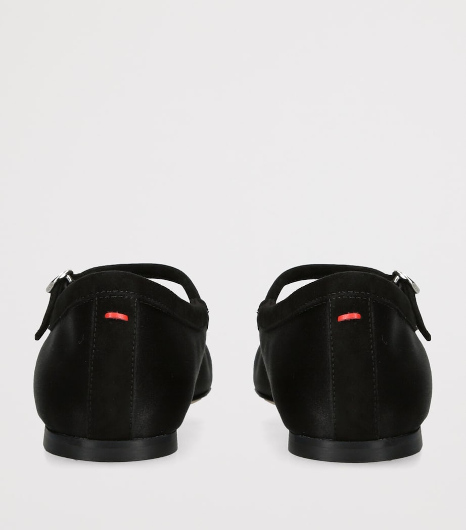 Uma Mary Jane Flats BLACK Image 2