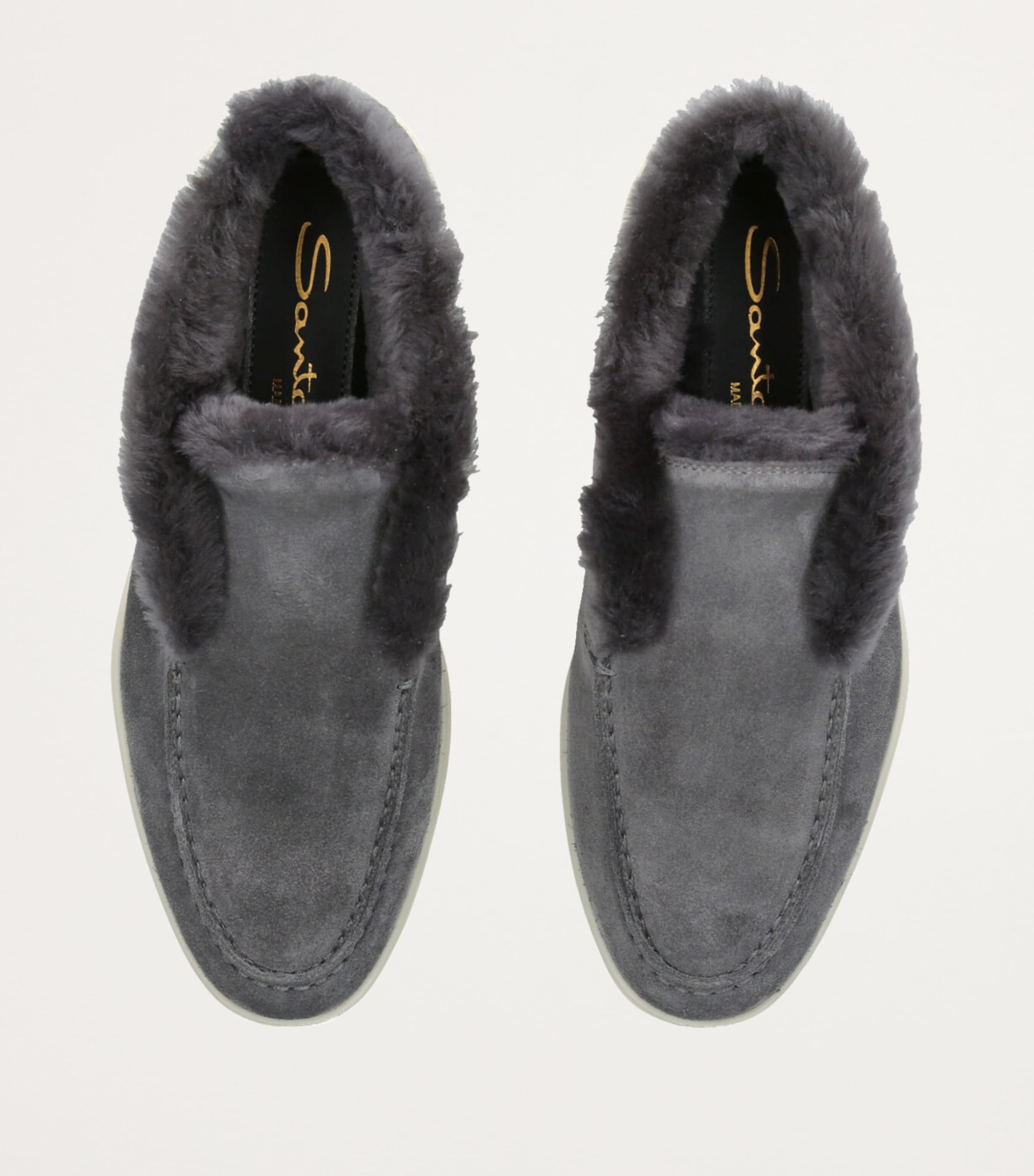 Suede Fortune Ankle Boots GREY/LIGHT Image 4