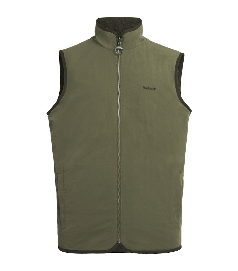 Reversible Fleece Gilet FERN Image 1