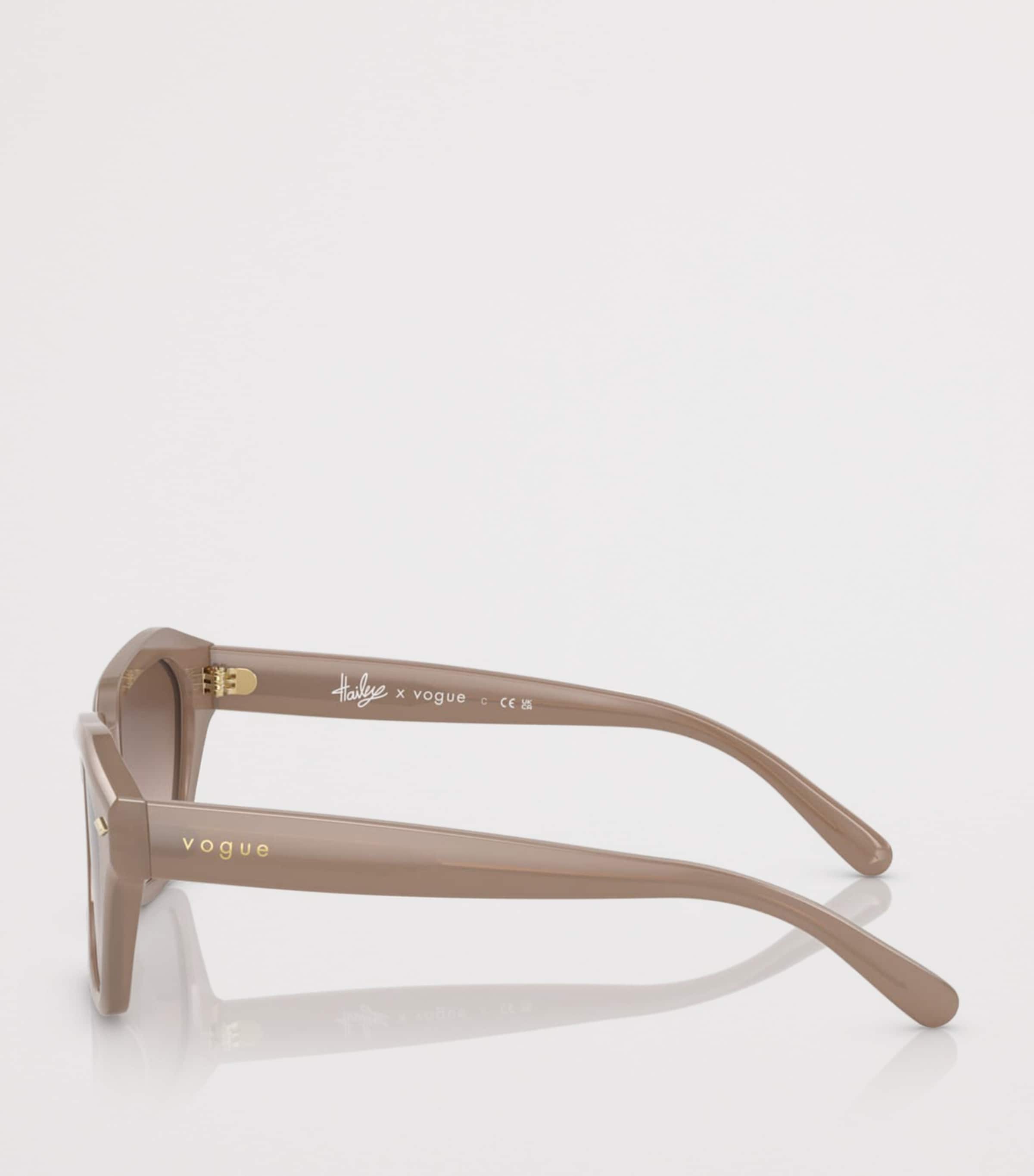 Vogue Acetate Irregular Sunglasses Image 3