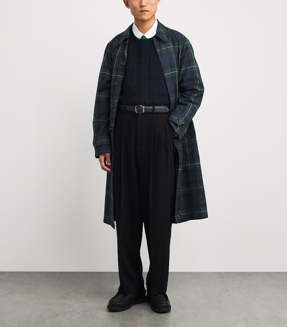 Leather Reversible Belt BLACK Image 2