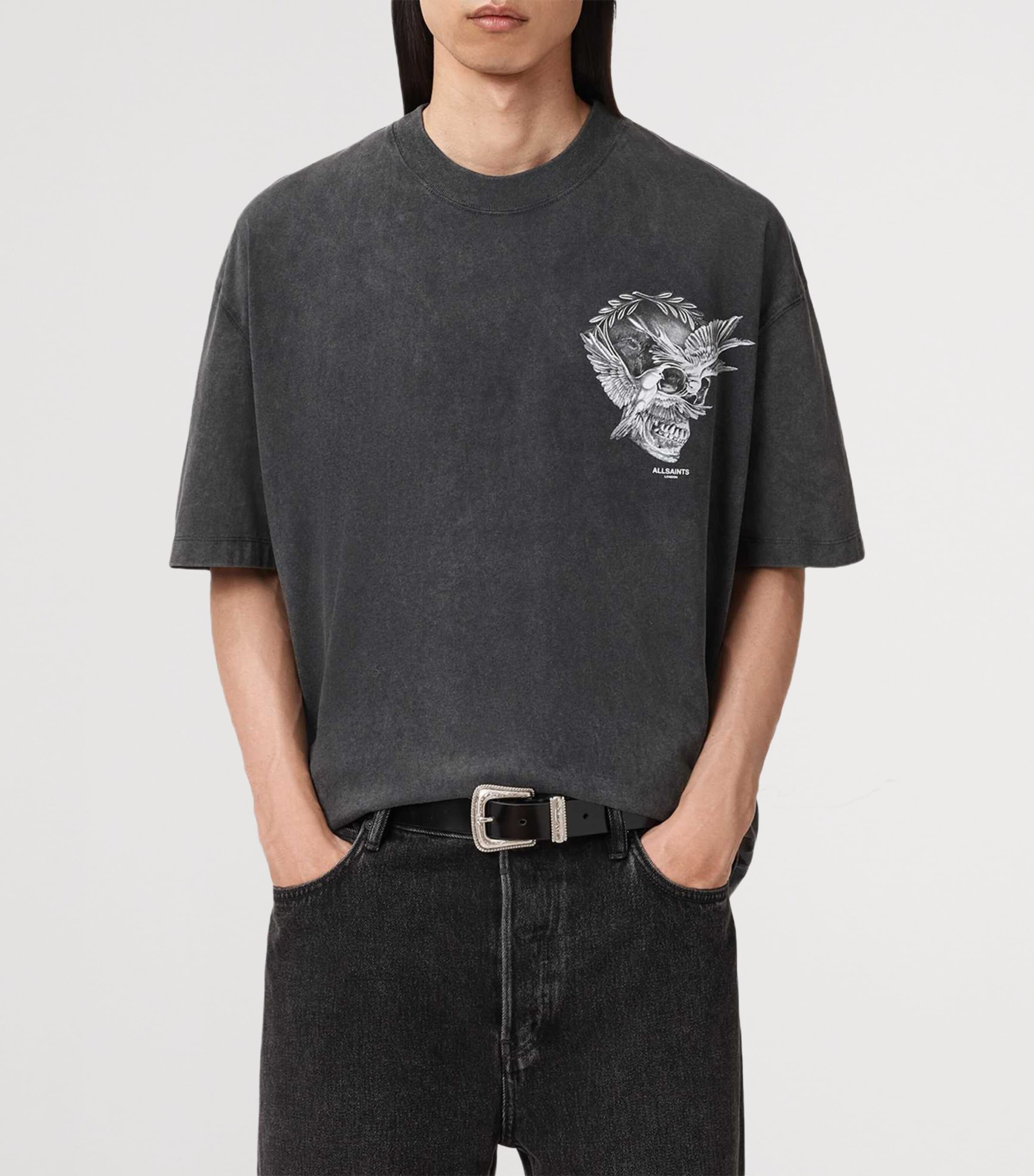 Organic Cotton Mysteries T-Shirt WASHED BLACK Image 7