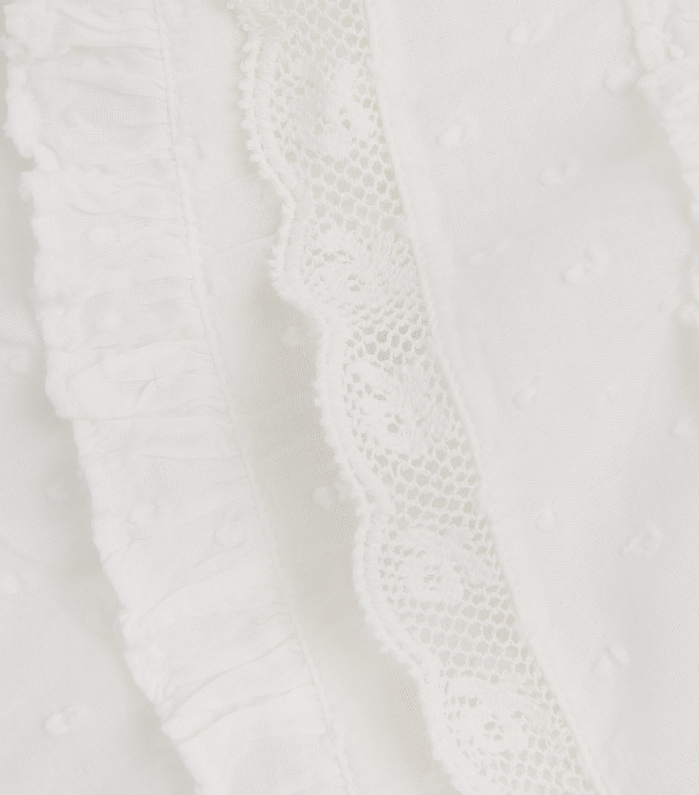 LoveShackFancy Cotton Billie Skirt (2-6 Years) Whitewhite Image 3