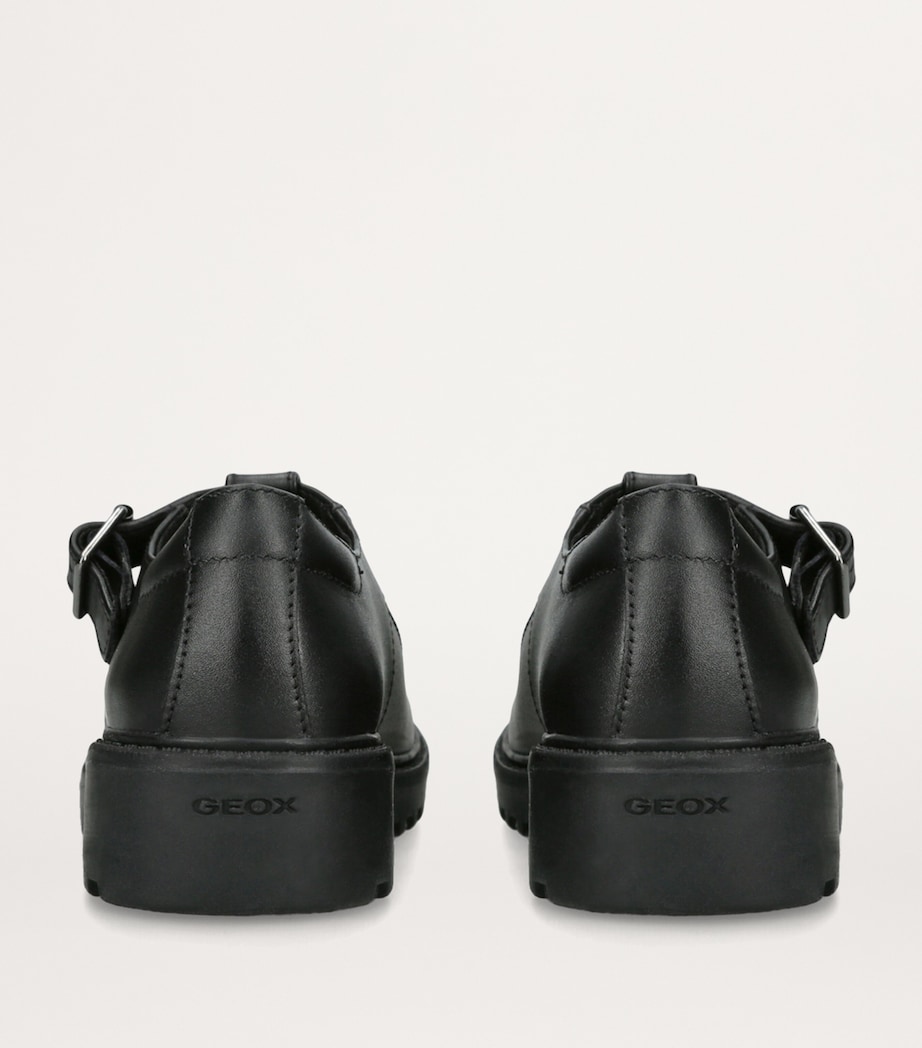 Leather Casey Mary Jane Shoes BLACK Image 2