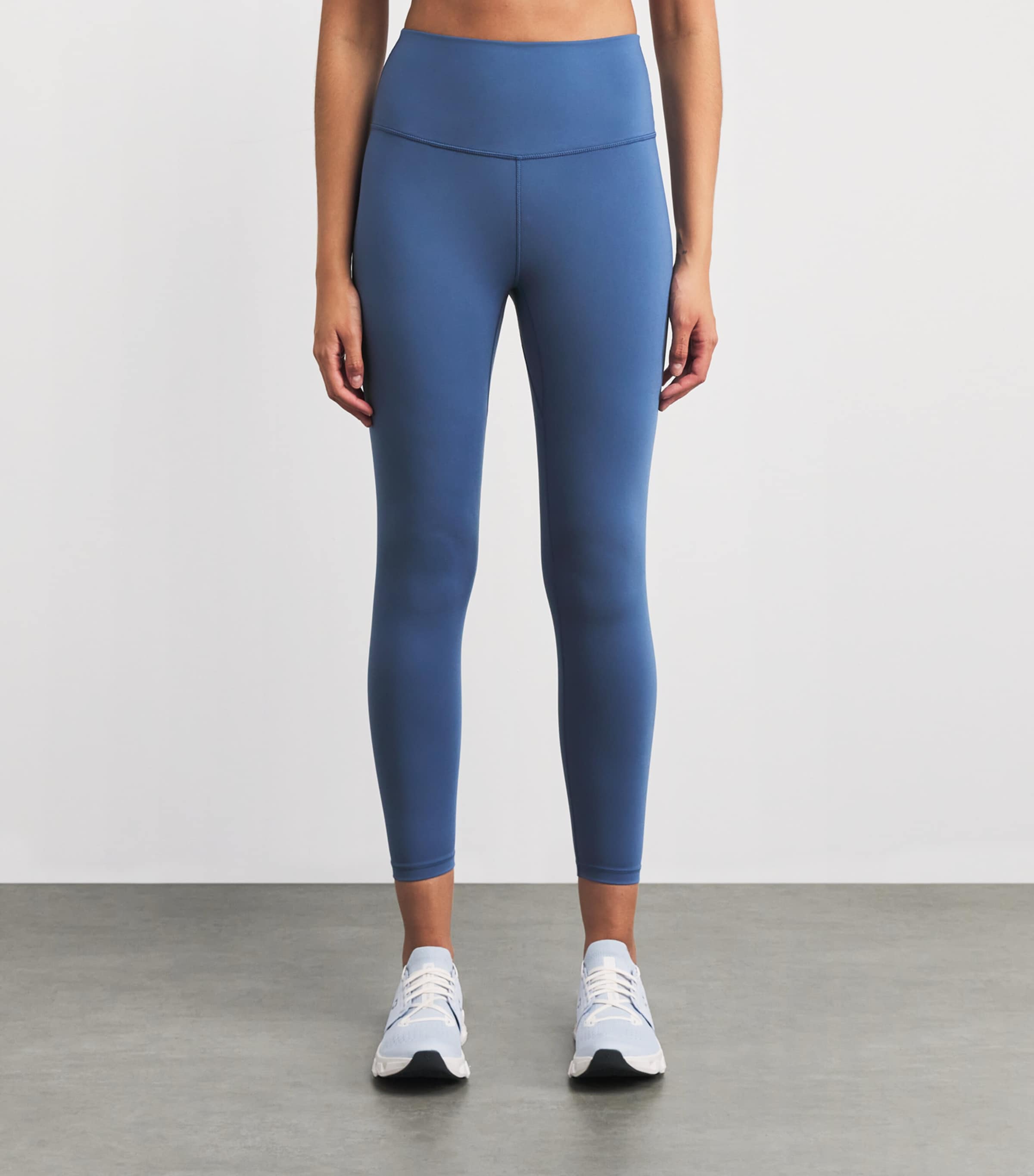 Varley Womens FreeSoft High-Rise Sports Leggings Bijou Blue Image 4