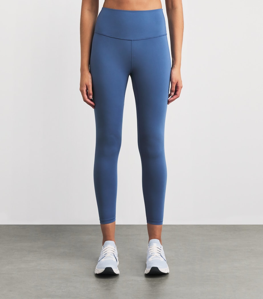 Varley Womens FreeSoft High-Rise Sports Leggings Bijou Blue Image 4