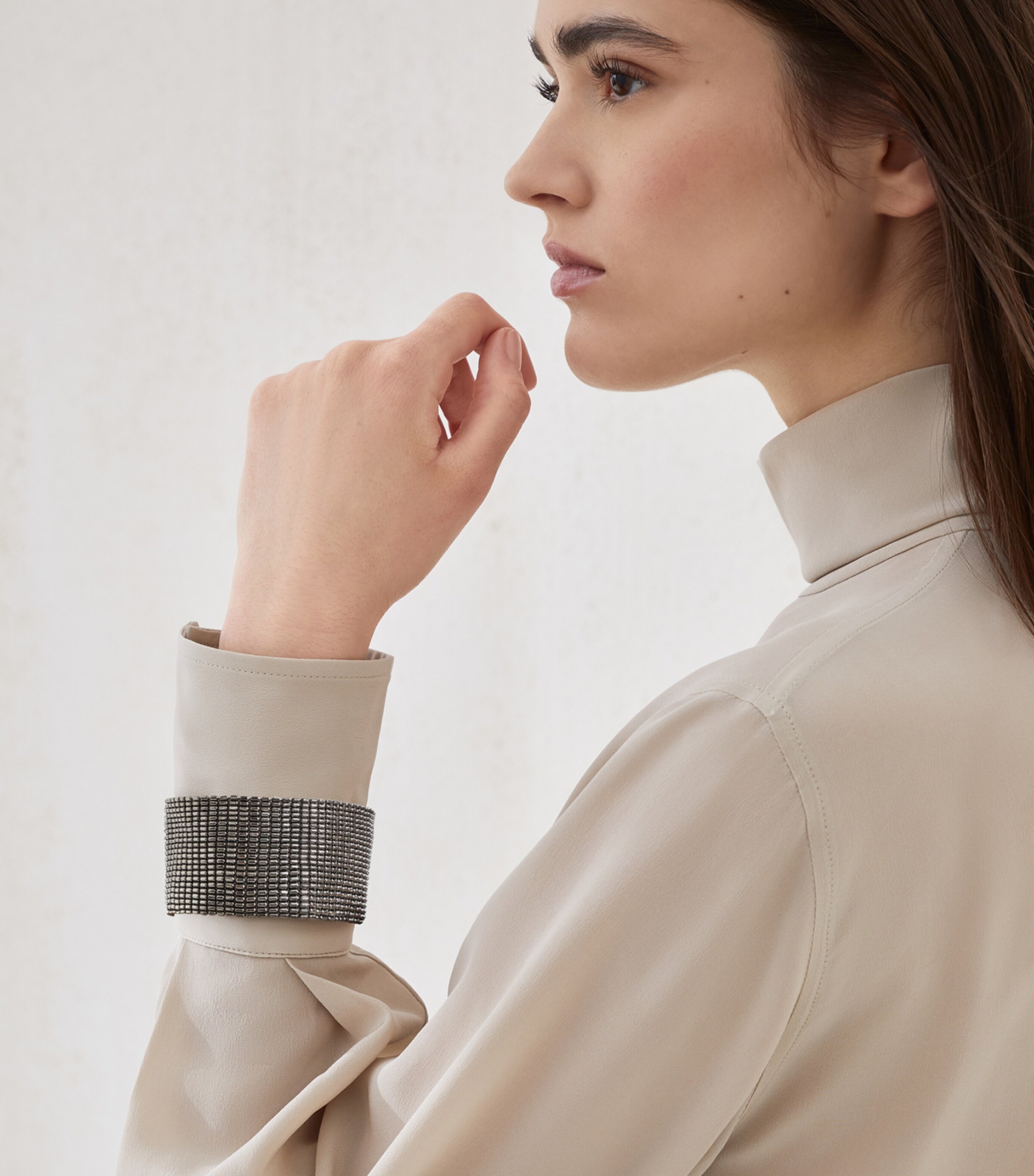 Silk Precious Bracelet Blouse C8561 Image 6