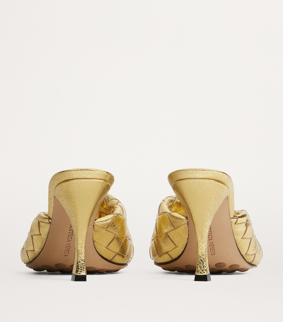 Leather Intrecciato Blink Mules 80 7890 Image 3