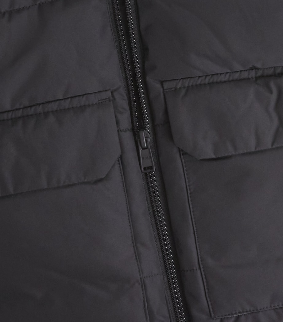 Logo Puffer Jacket (4-16 Years) BLACK Image 3