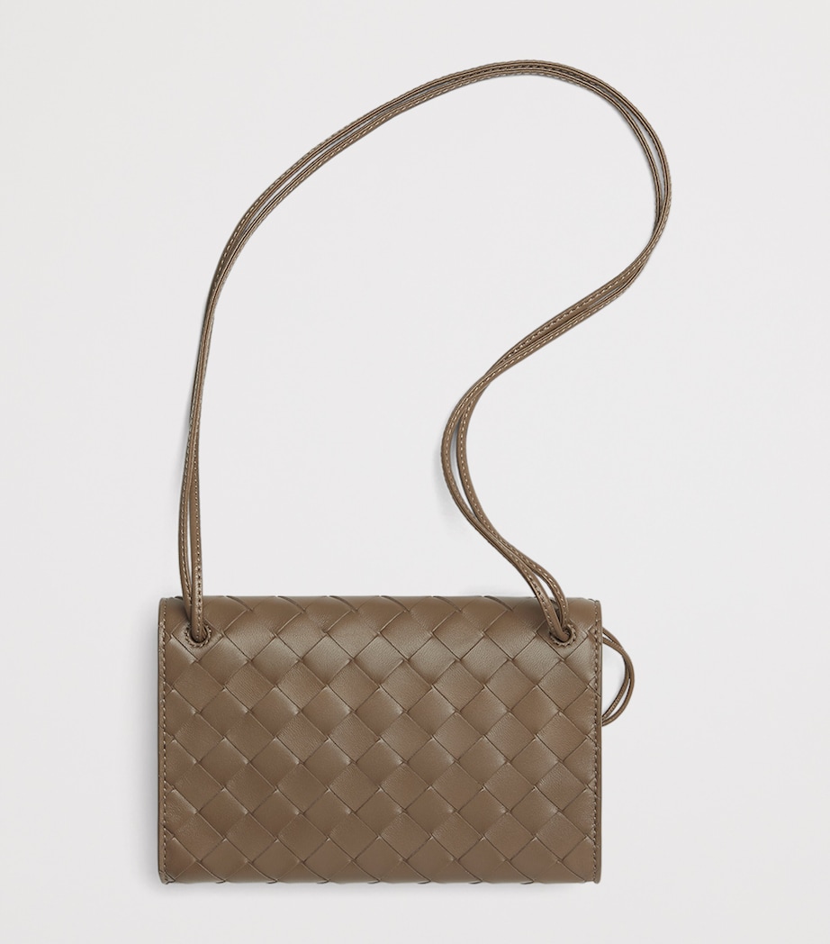 Leather Intrecciato Andiamo Shoulder Bag 2360 Image 3