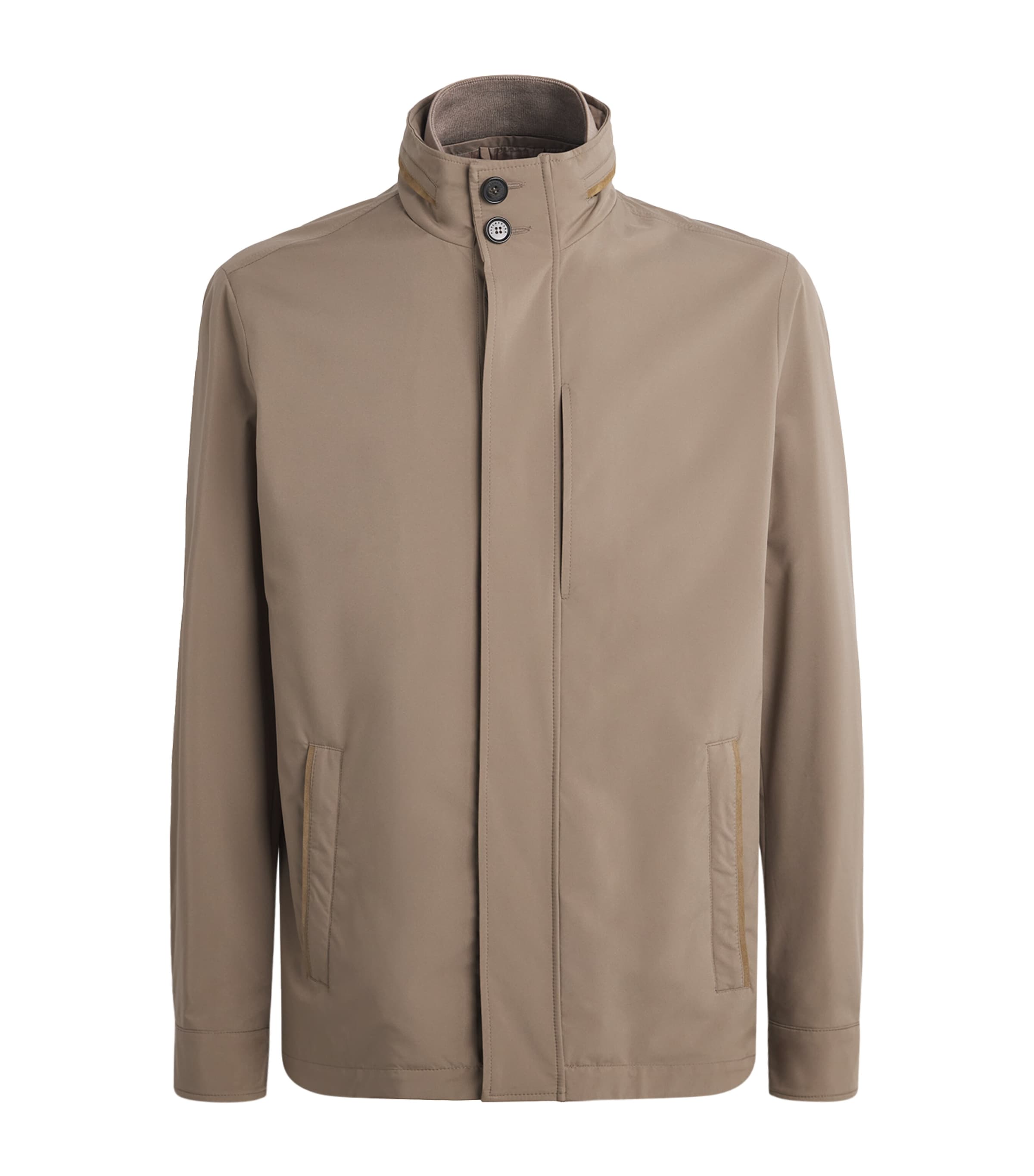 Paul & Shark Mens Typhoon Platinum Jacket Dove Gret Image 1