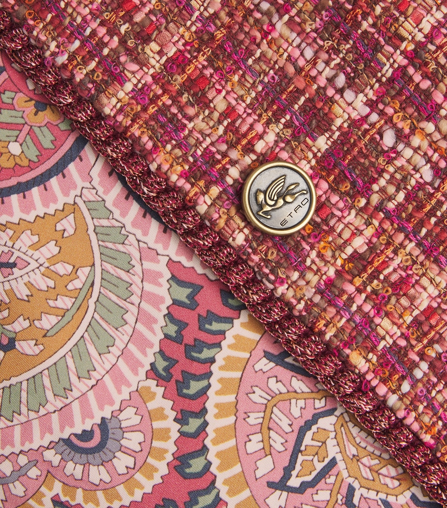 Tweed Long Coat S9865 Image 5