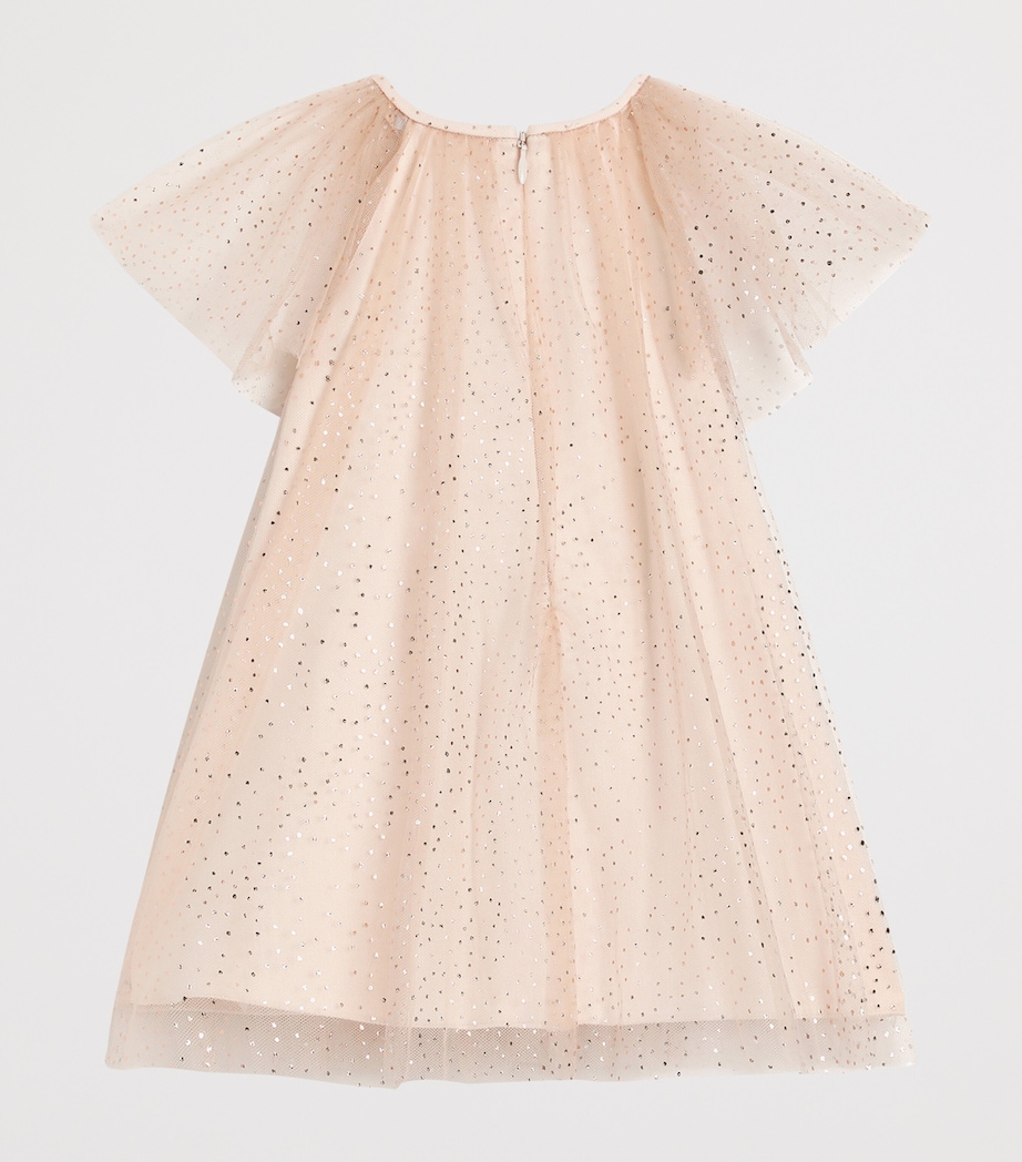 Tulle Embellished Dress and Bloomers Set (3-36 Months) HF5RZ-POIS LAMIN Image 2