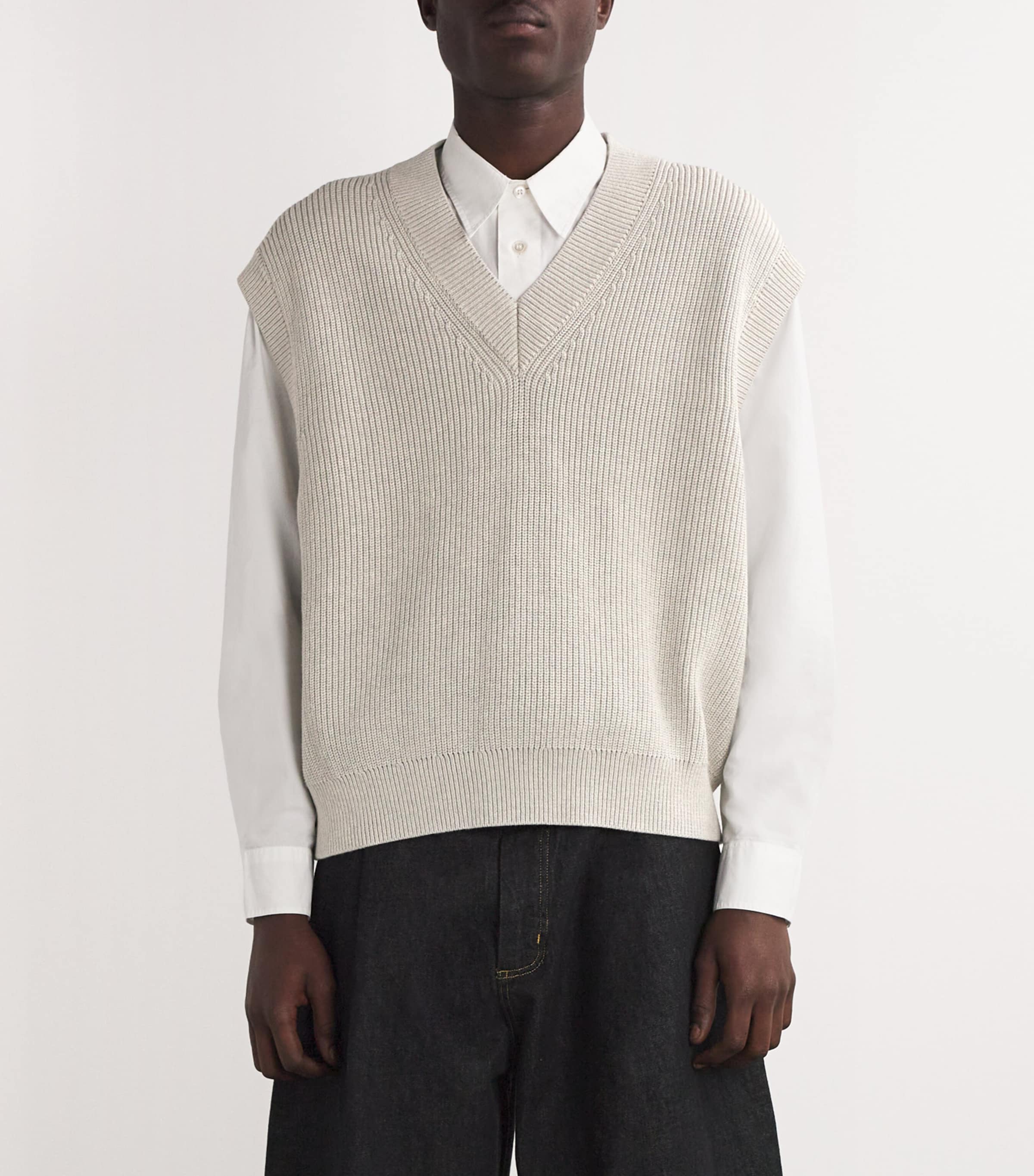 送料無料の商品 Studio US Harrods | Vest Sweater Culkin Cotton Nicholson ニット/セーター
