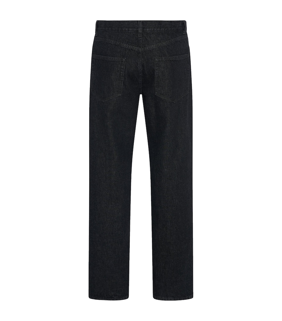 Rossen Wide-Leg Jeans BLACK Image 2