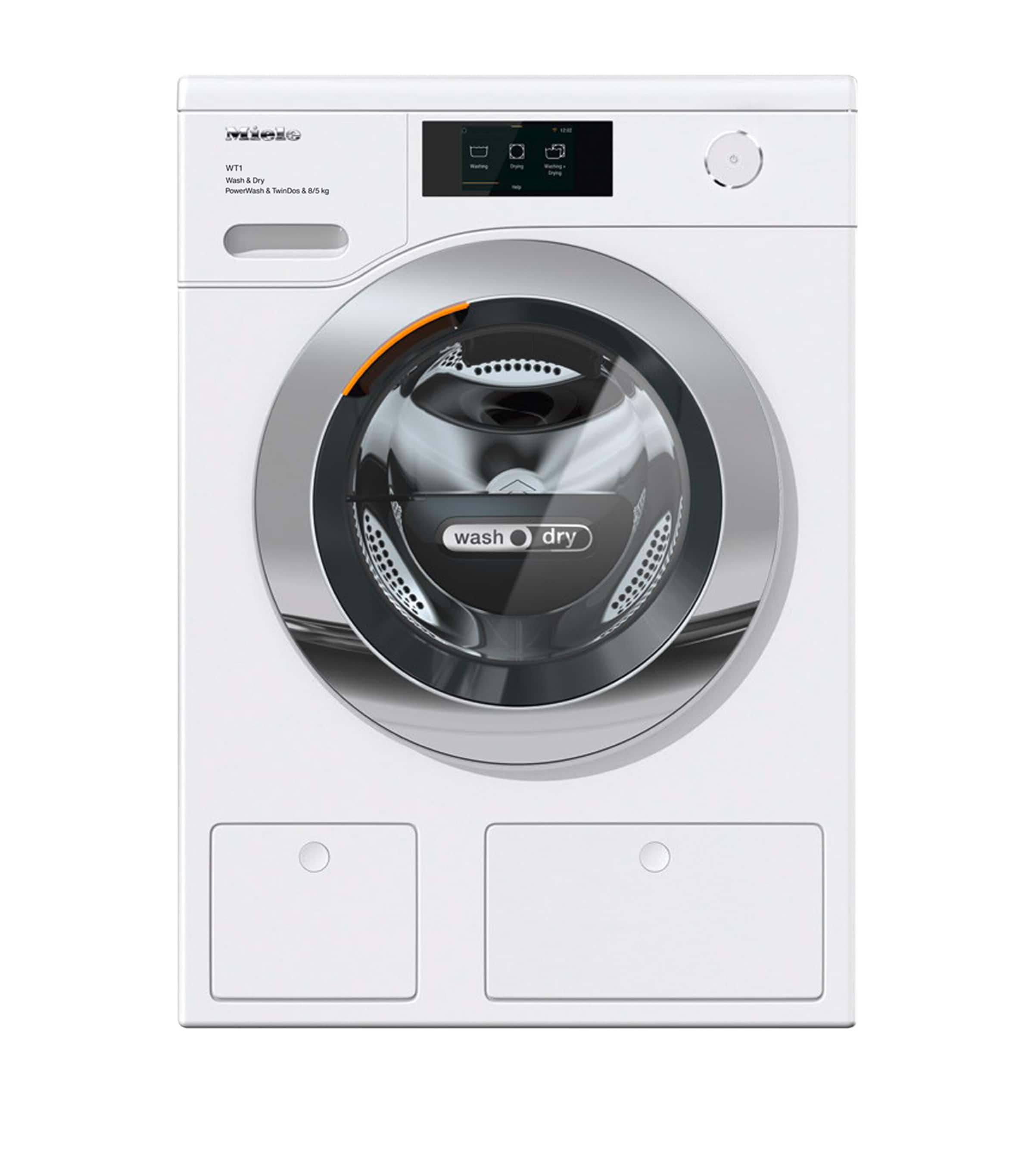 Miele Pwash & Tdos Wtr860wpm Washing Machine In White