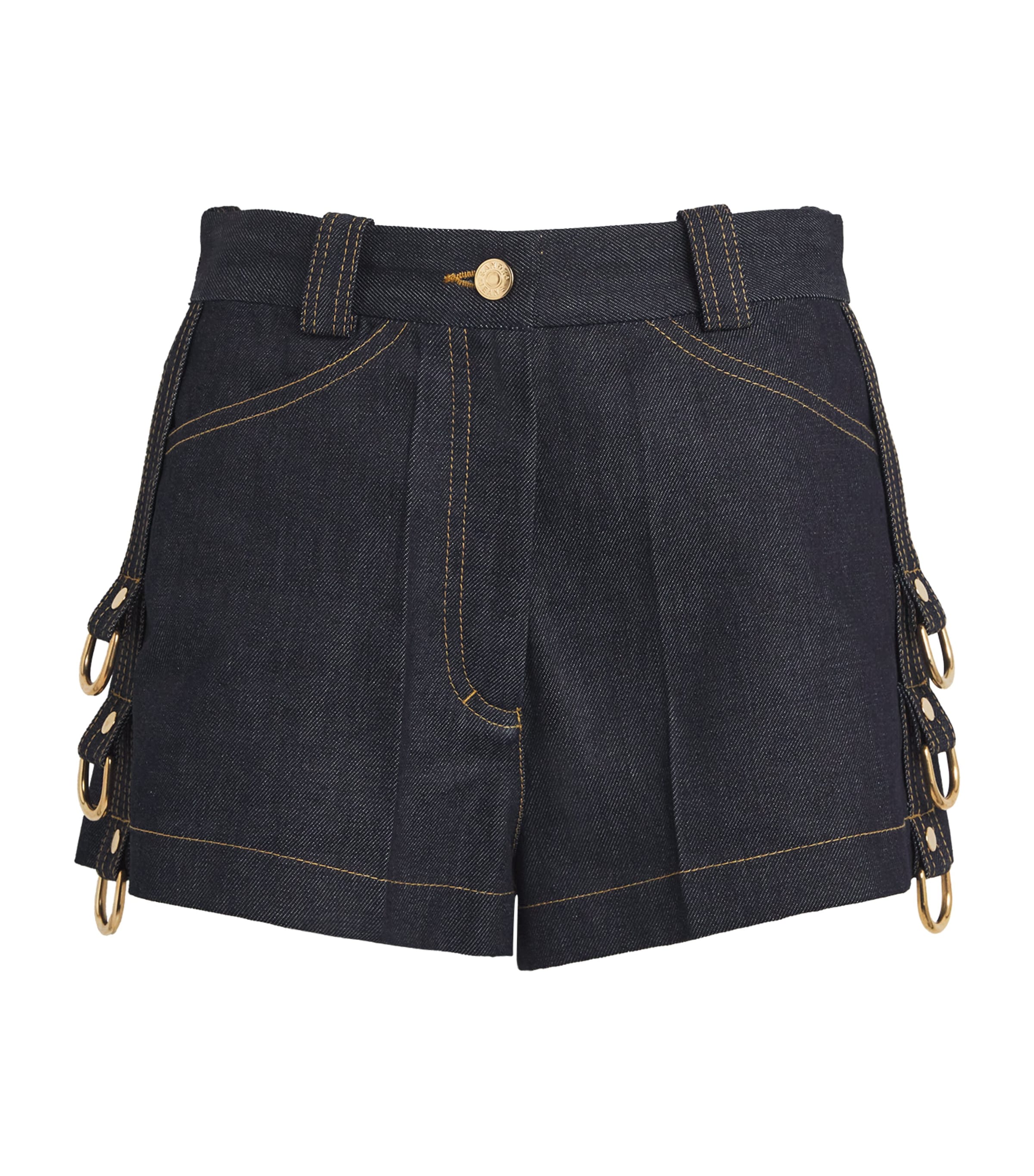 Sandro Denim Shorts In Blue