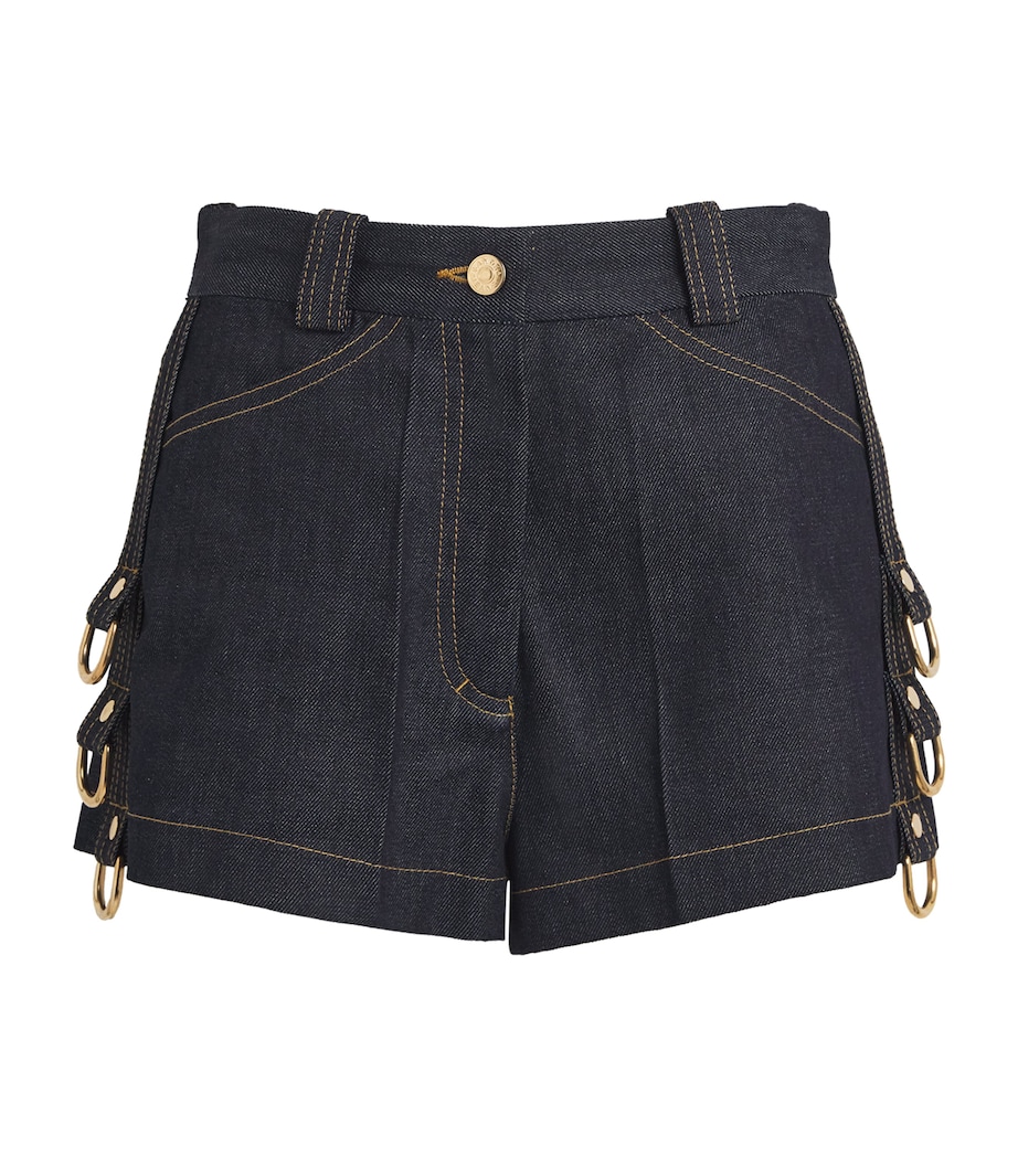 Denim Shorts DEEP BLUE Image 1