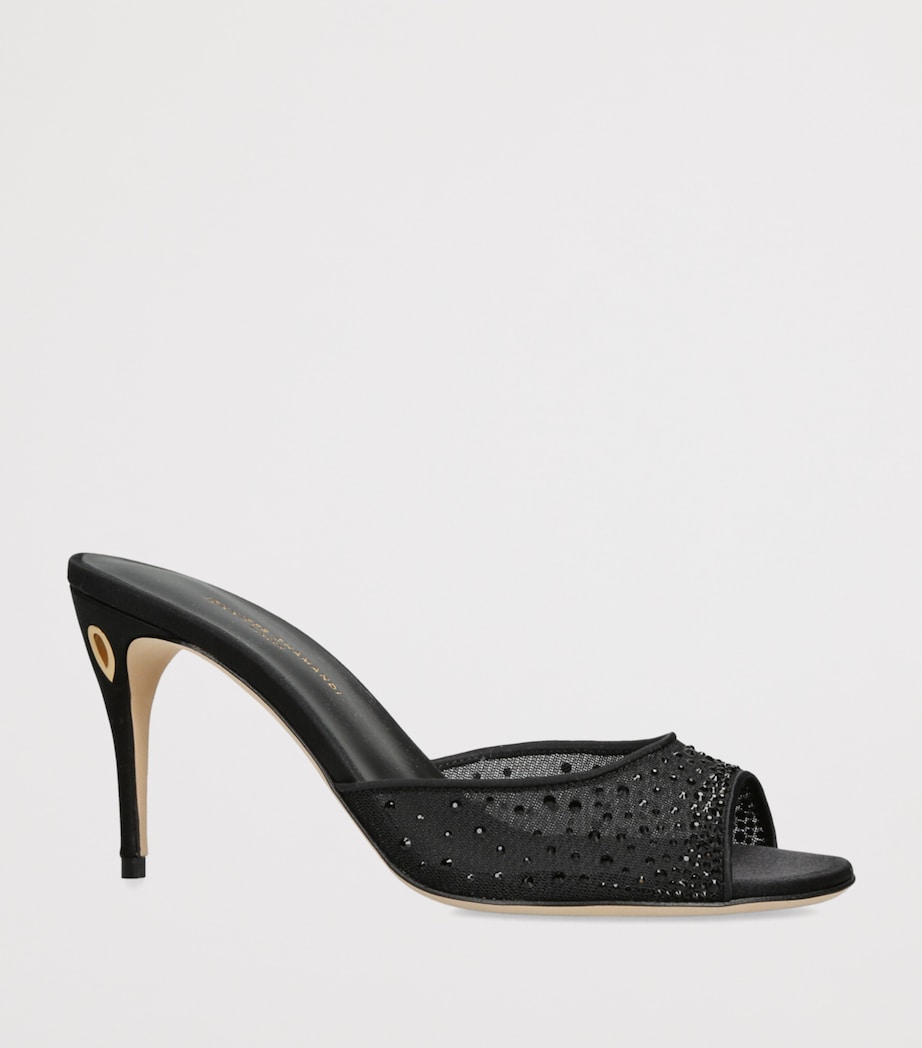 Embellished Guido Mules 85 BLACK Image 3