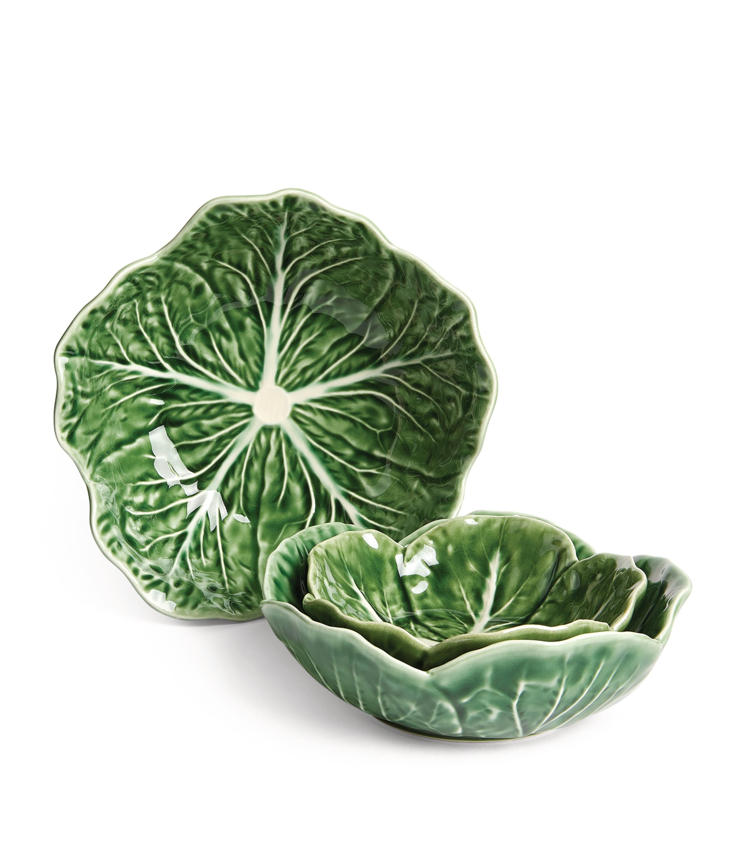 Cabbage Bowl (17.5cm) GREEN Image 1