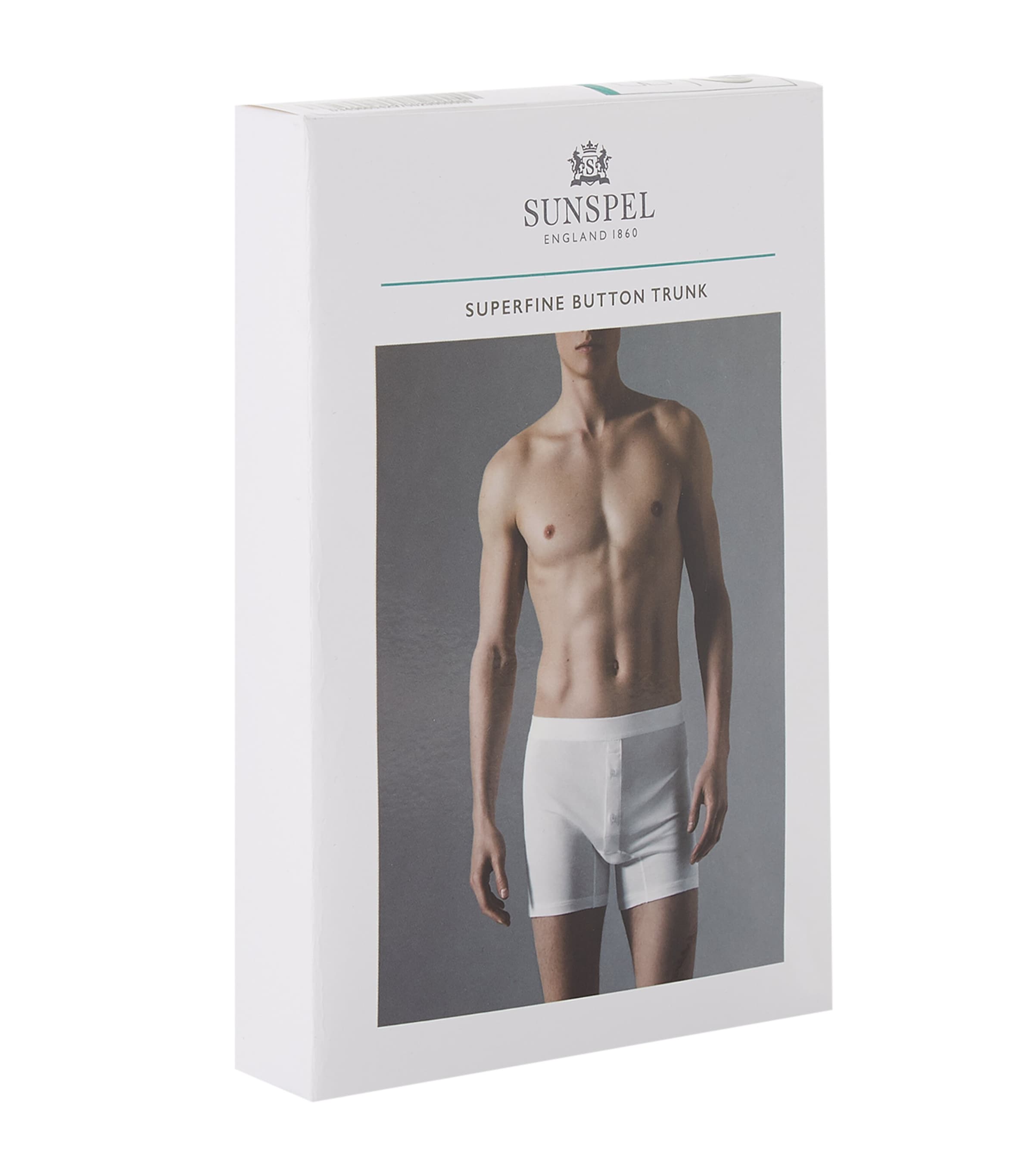 Superfine Buttoned Trunks BKAA - BLK Image 3