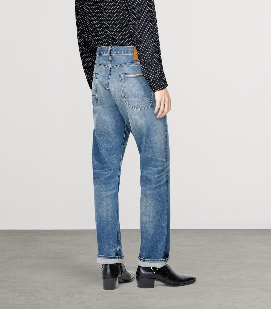 TOM FORD Mens Straight Jeans Ubn Image 4