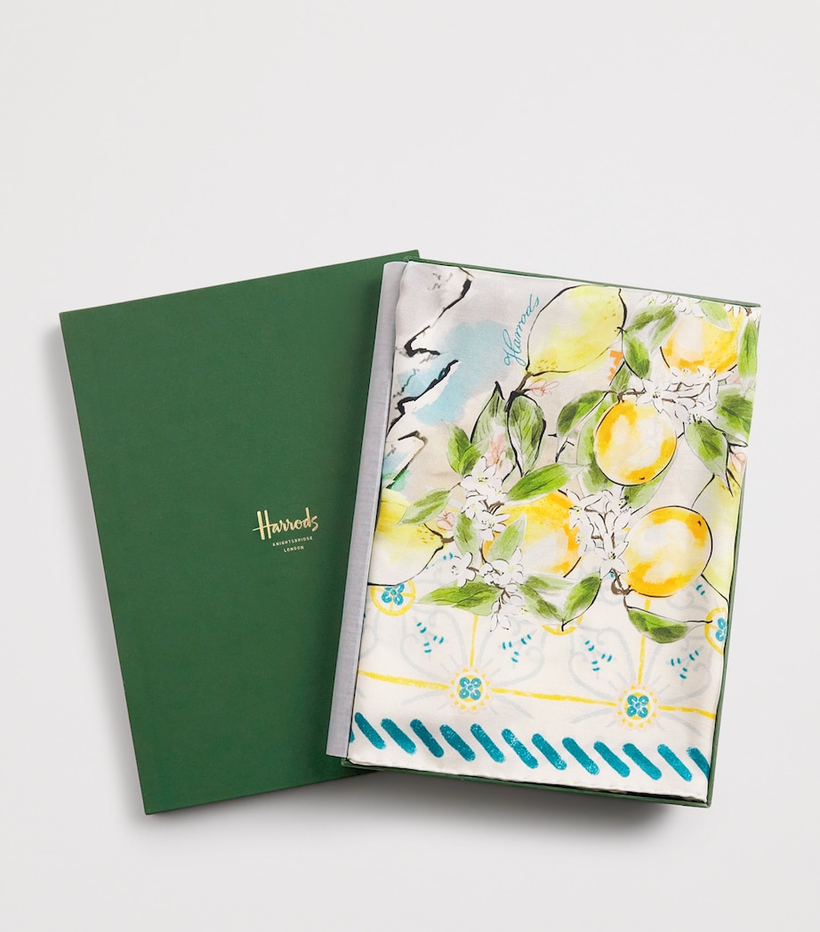 Silk High Summer Scarf YELLOW Image 5