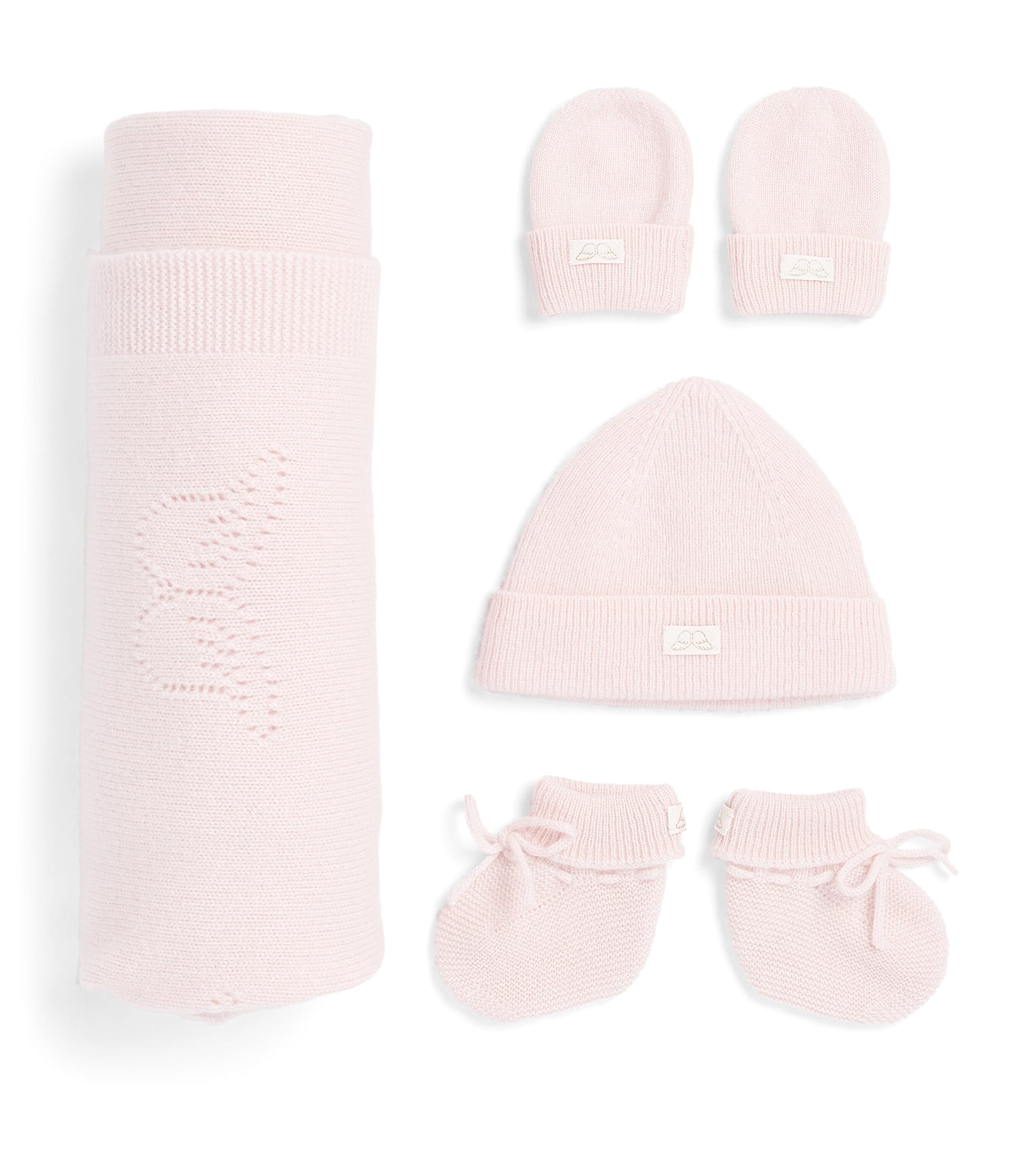 Marie-Chantal Baby’s First Cashmere Gift Set Pink Image 1