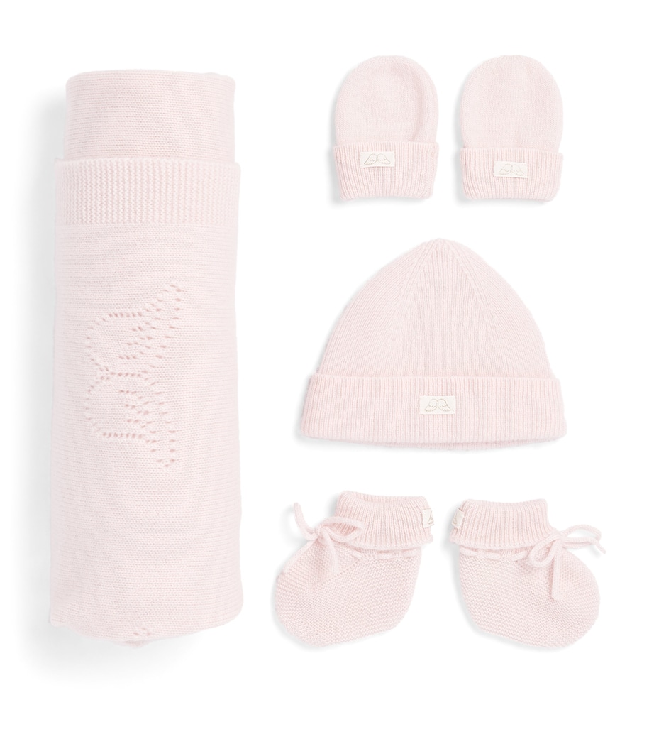 Marie-Chantal Baby’s First Cashmere Gift Set Pink Image 1
