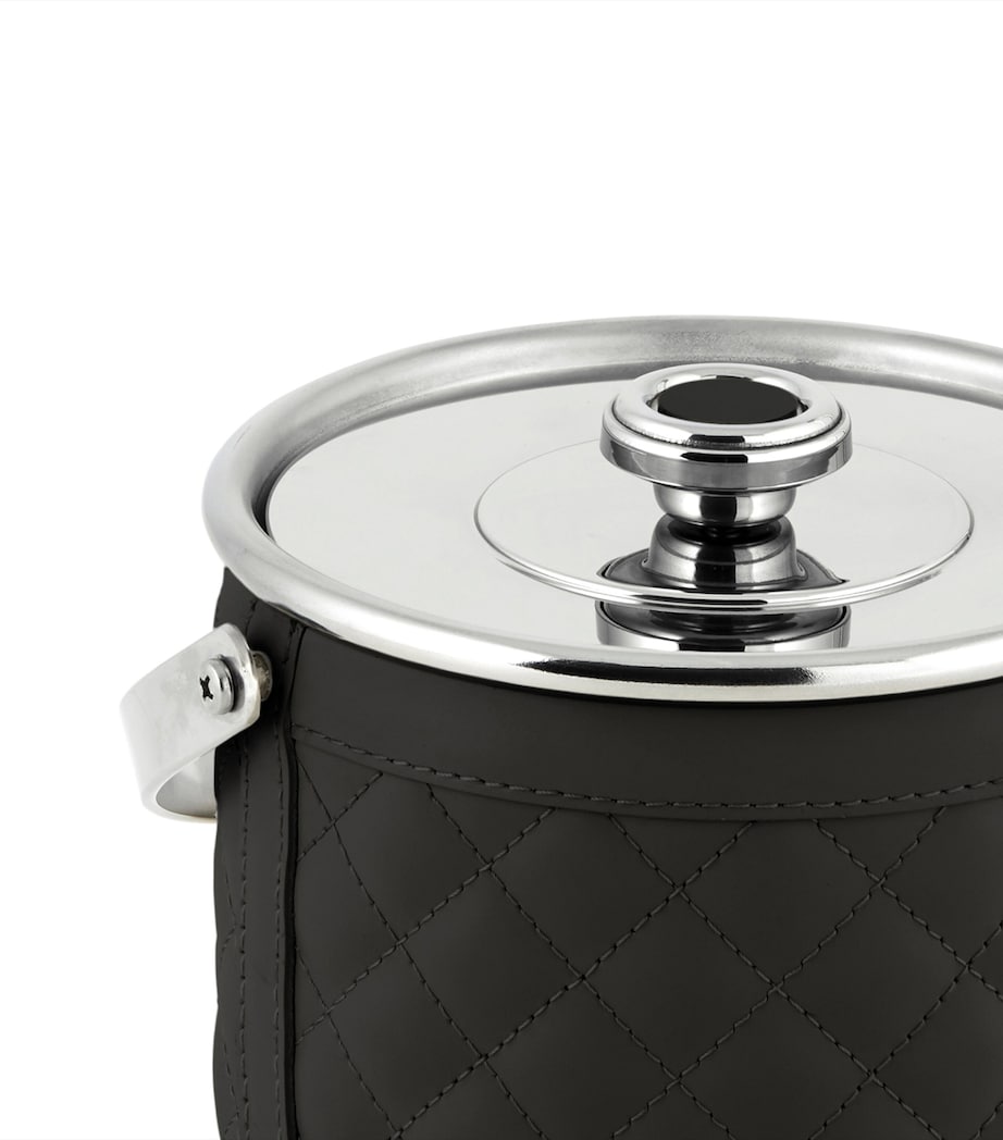 Leather Menfi Ice Bucket BLACK Image 3