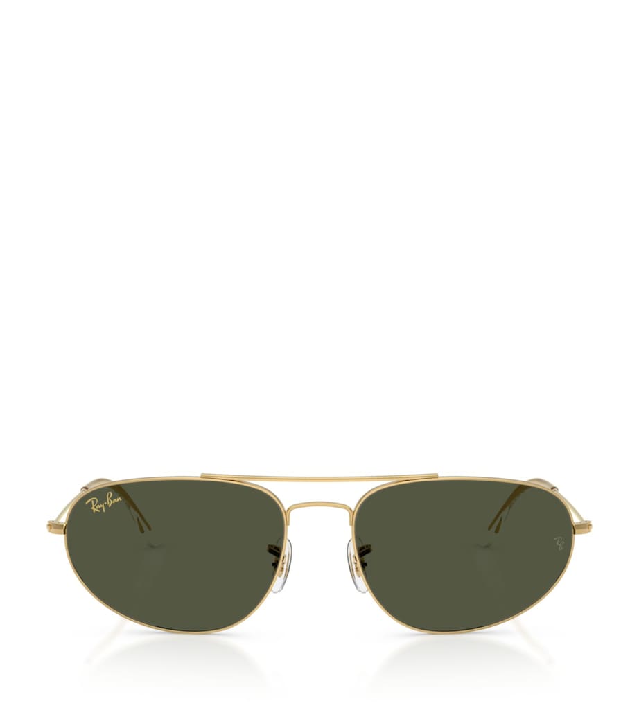 Ray-Ban Explorer IV Irregular Sunglasses Gold Image 1