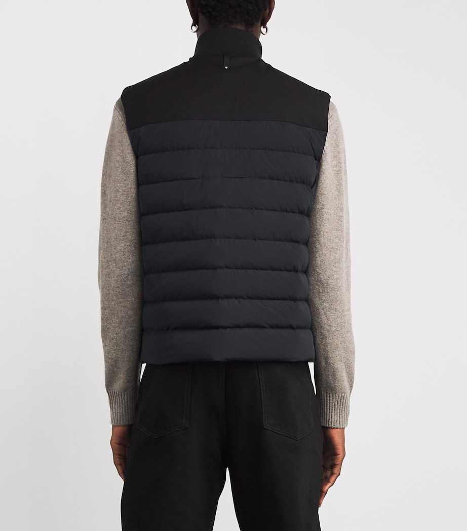 Down Brody Gilet BLACK Image 4