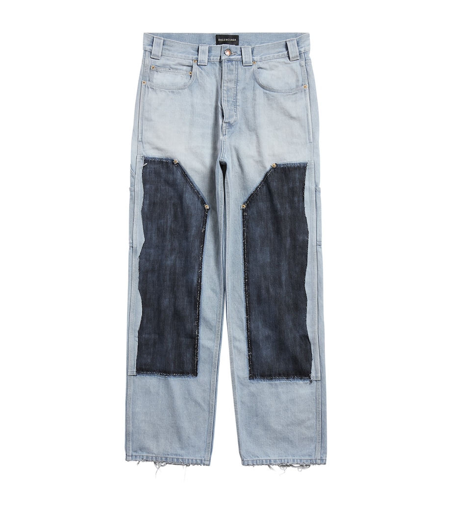 Ripped-Off Wide-Leg Jeans 4200 Image 1