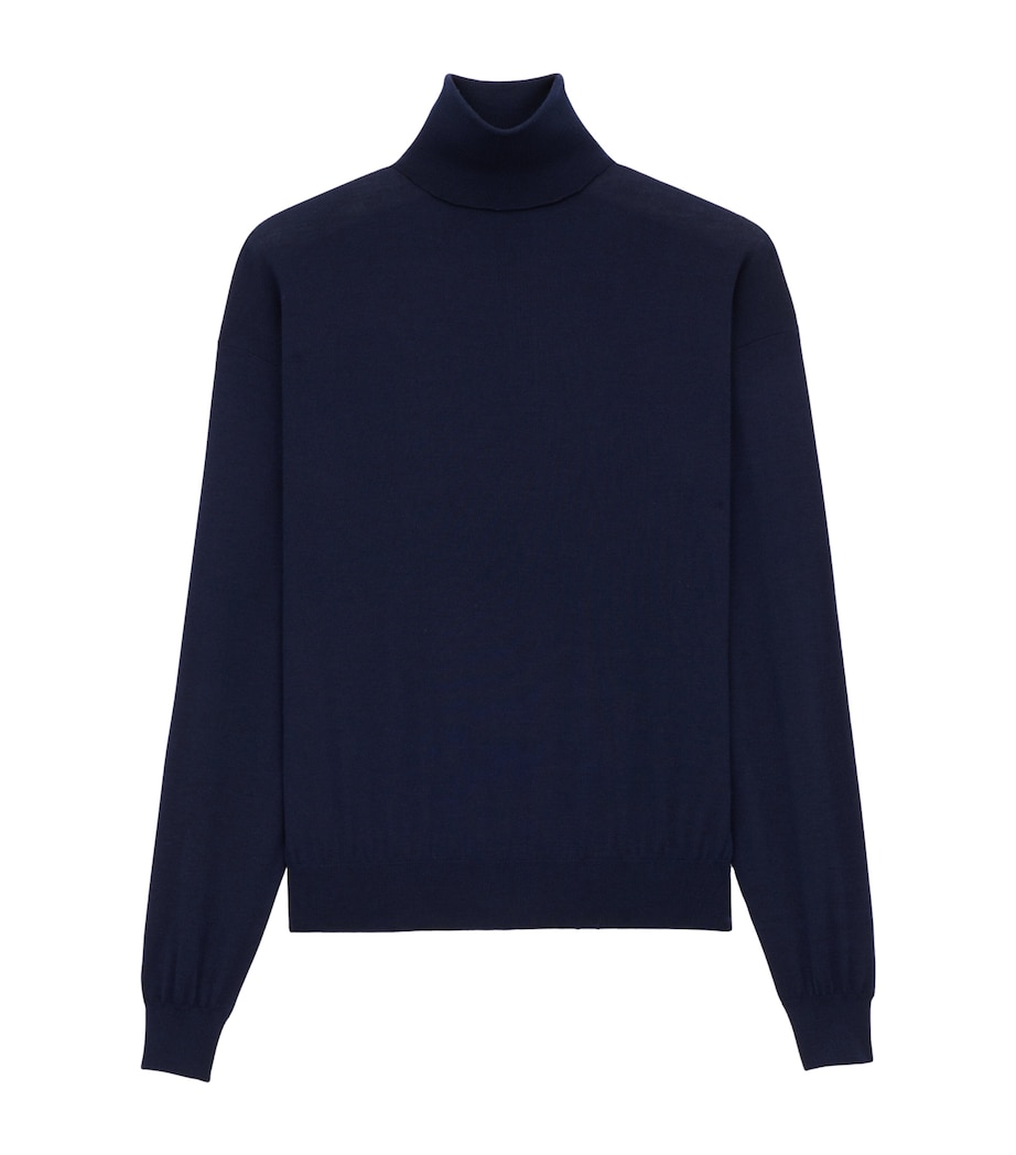 Cashmere-Wool-Silk Rollneck Sweater 4100 Image 1