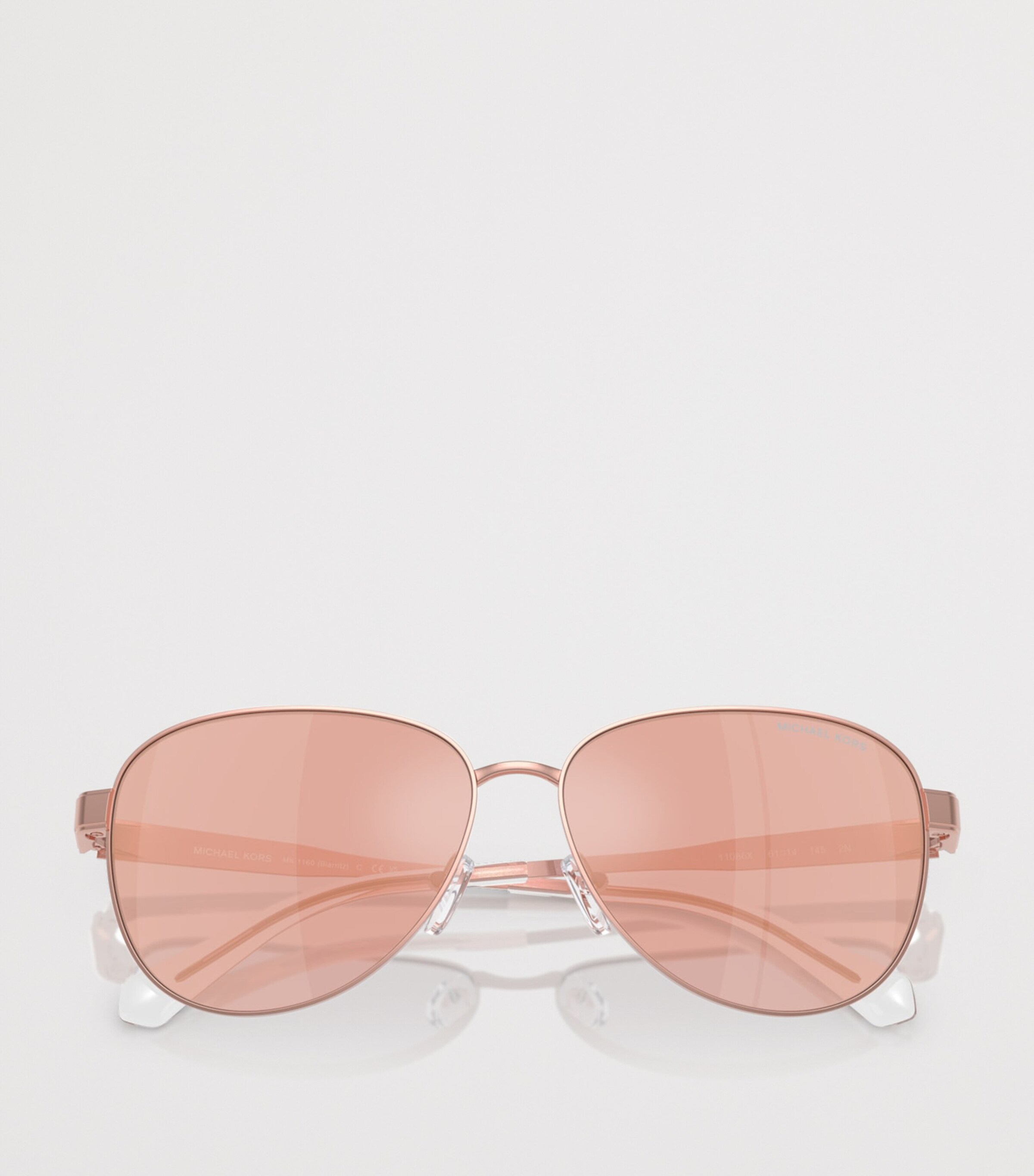 Michael Kors Biarritz Pilot Sunglasses Pink Image 5