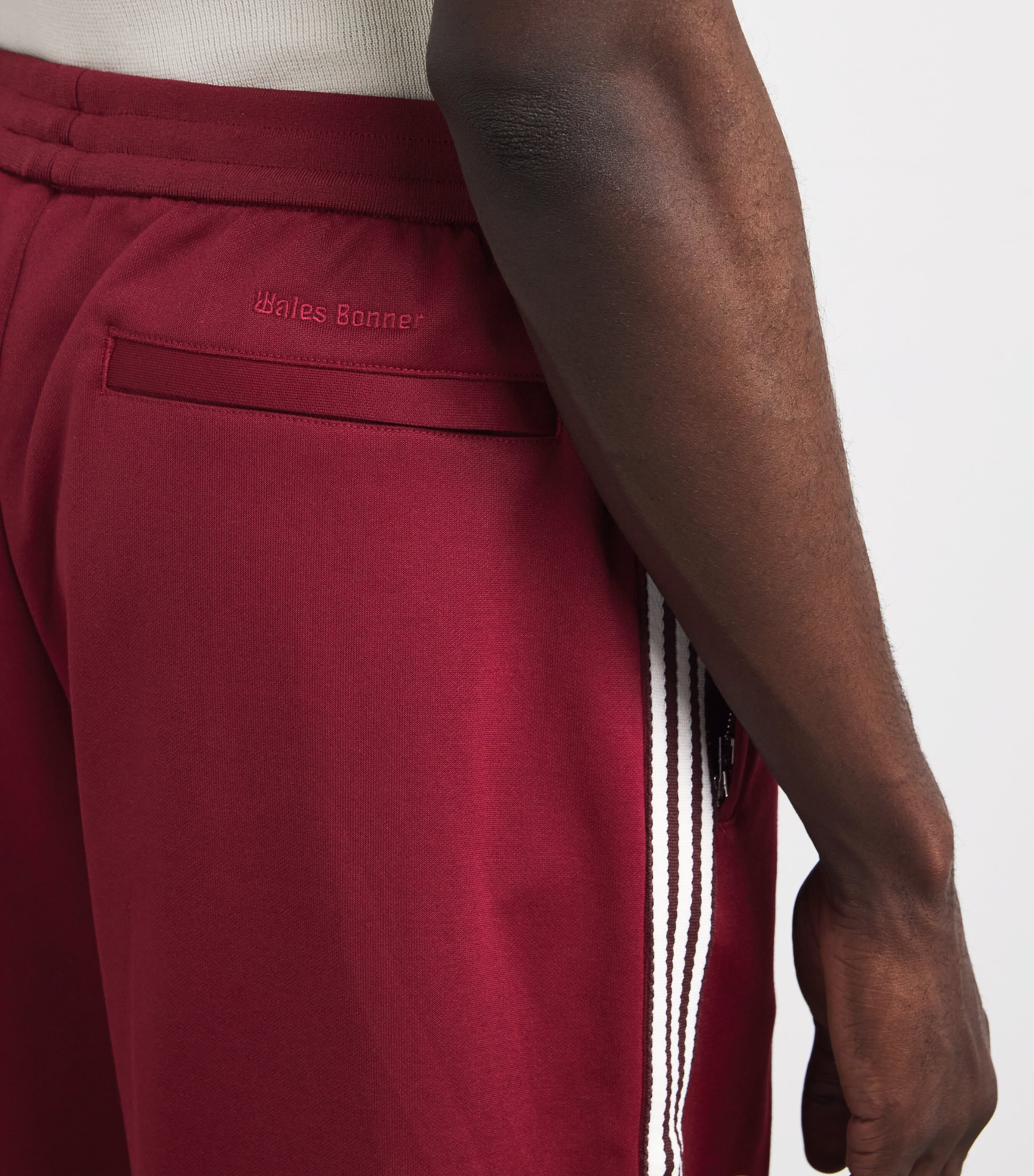x Wales Bonner Collegiate  Shorts COLLEGIATE BURGUNDY Image 6